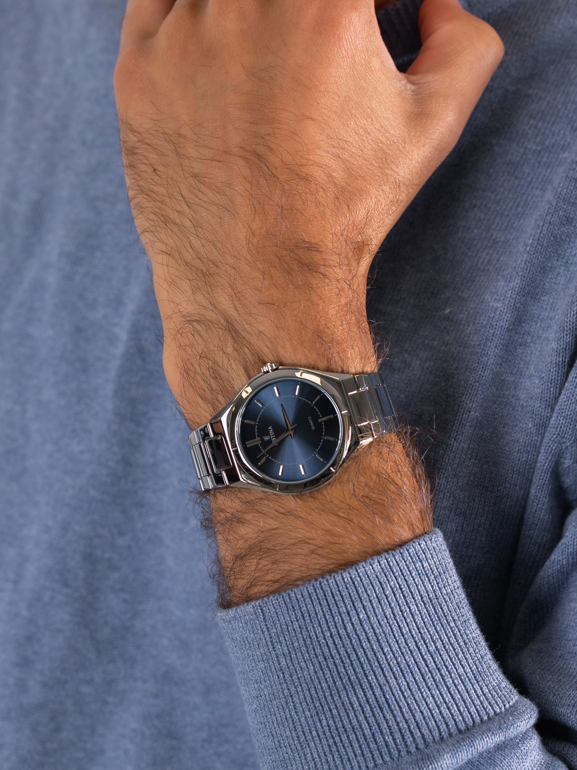 Festina F20244-2 męski zegarek Classic bransoleta - miniatura 3