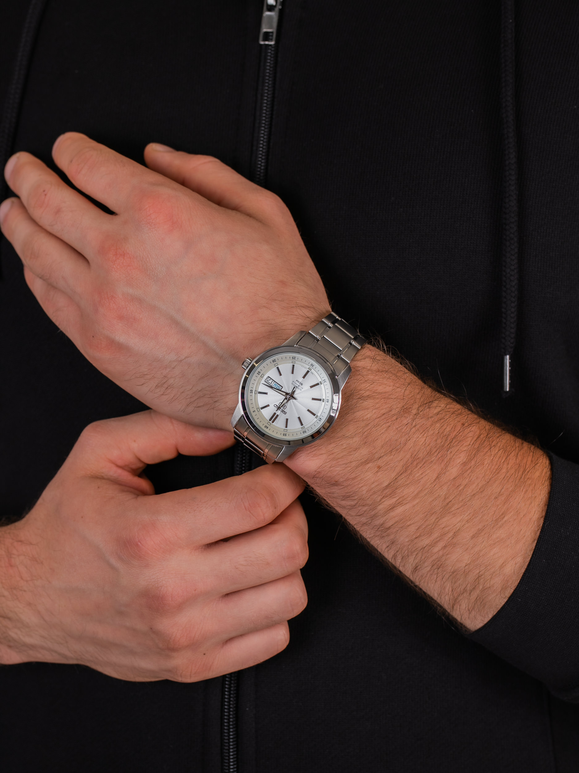 Seiko SNKM83K1 męski zegarek Classic bransoleta - miniatura 3