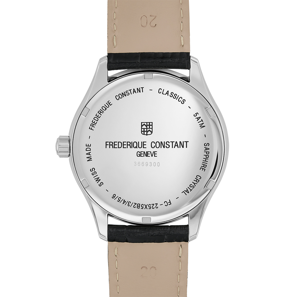 Frederique Constant FC-225GT5B6 męski zegarek Classics pasek - miniatura 3