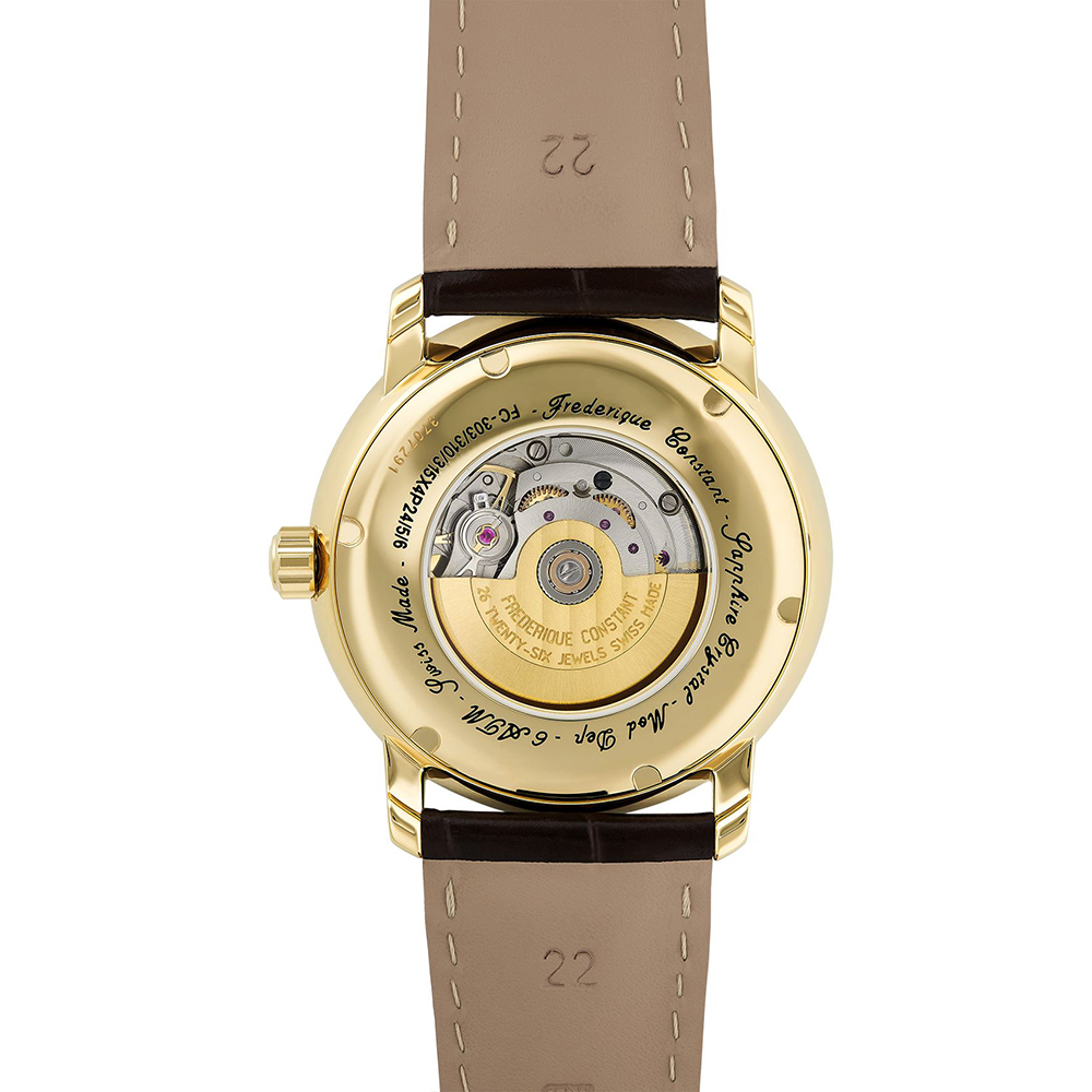 Frederique Constant FC-303MC4P5 męski zegarek Classics pasek - miniatura 3