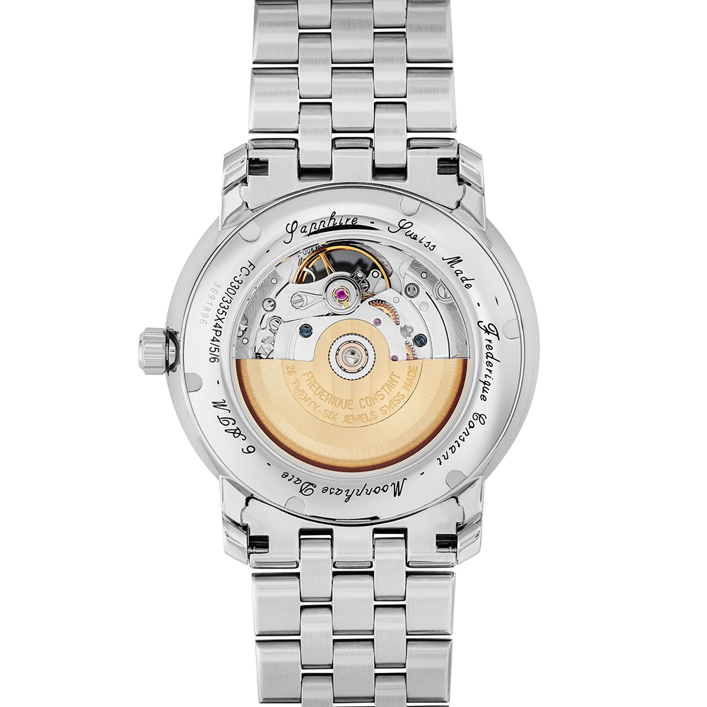 Frederique Constant FC-335MC4P6B2 męski zegarek Classics bransoleta - miniatura 3