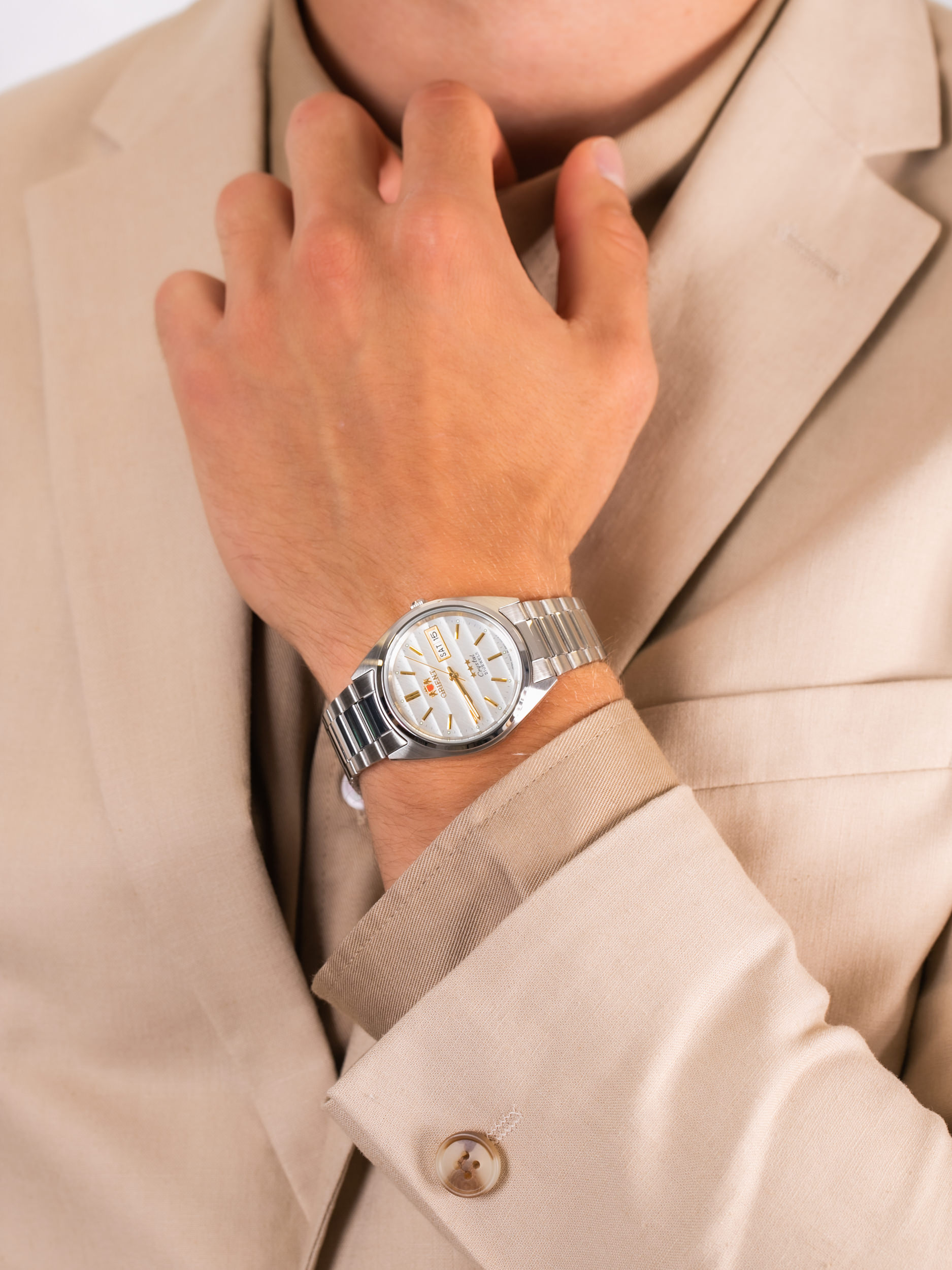 Orient FAB00007W9 męski zegarek Contemporary bransoleta - miniatura 3