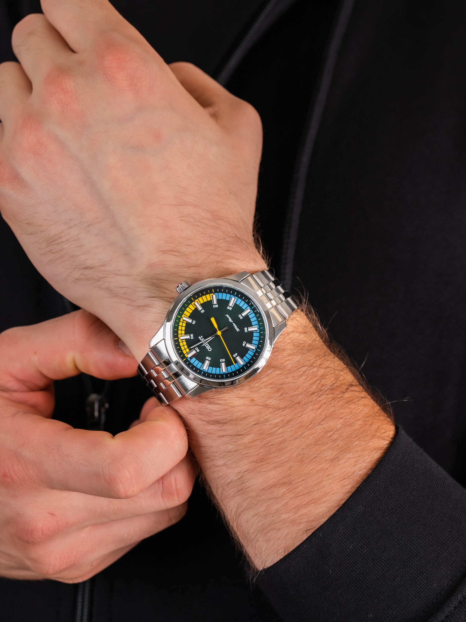 Orient SQC0U005F0 męski zegarek Contemporary bransoleta - miniatura 3