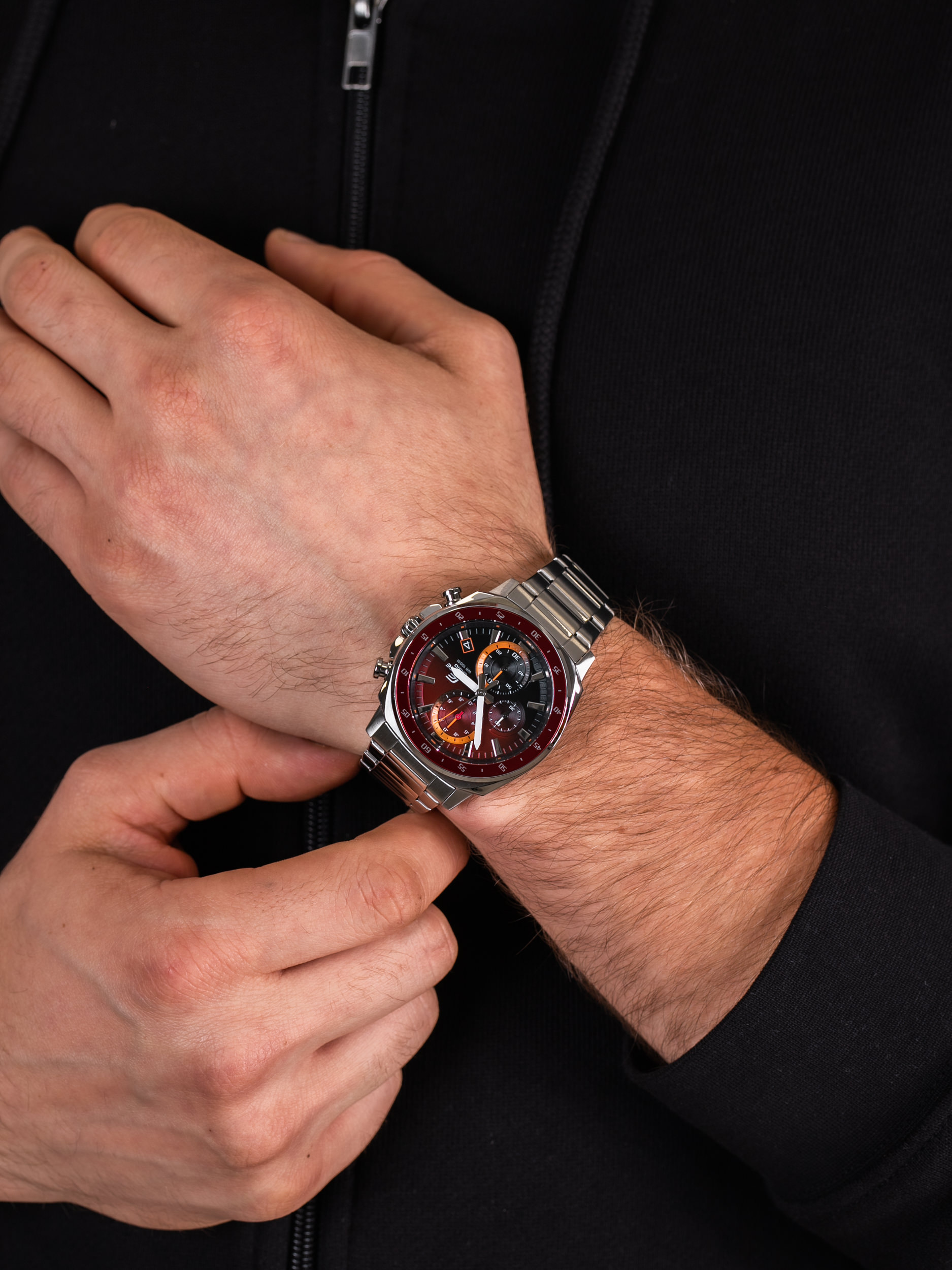 Edifice EFV-600D-4AVUEF męski zegarek EDIFICE Momentum bransoleta - miniatura 3