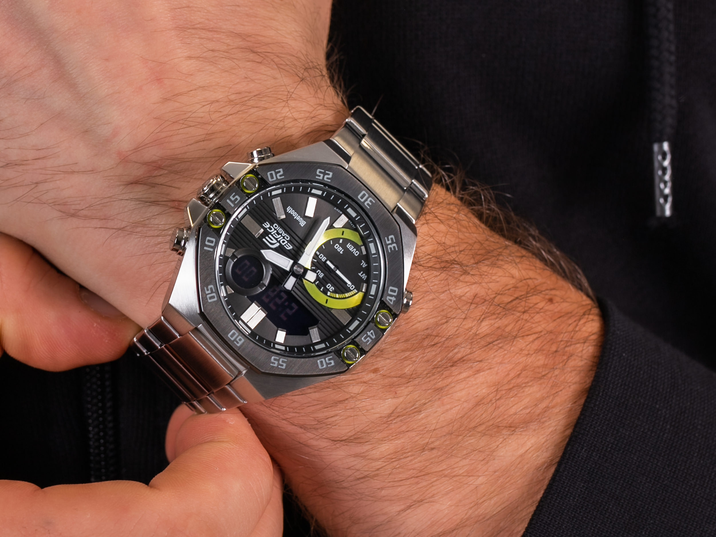 Edifice ECB-10DB-1AEF zegarek sportowy EDIFICE Premium - miniatura 4