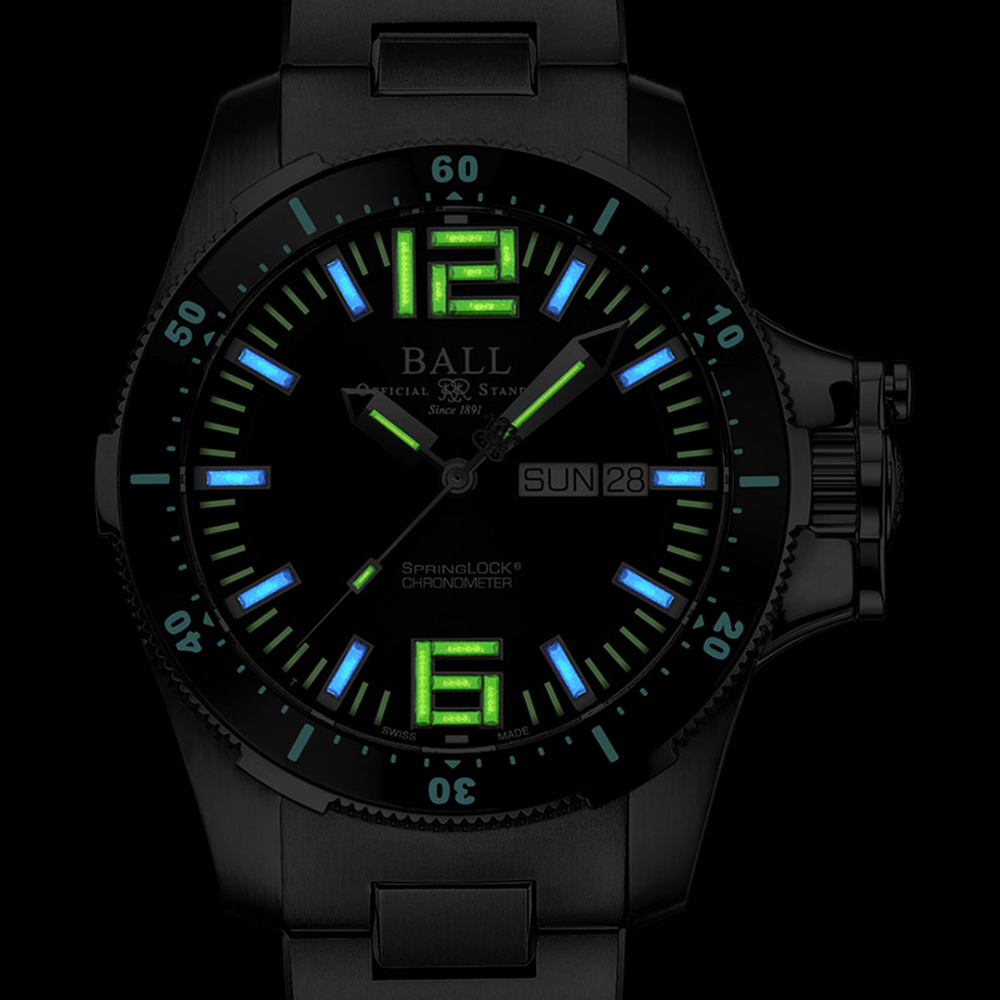 Ball DM2076C-S2CA-BK męski zegarek Engineer Hydrocarbon bransoleta - miniatura 3
