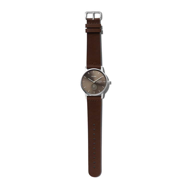 Triwa FAST124-CL110412 BRONZE FALKEN DARK BROWN zegarek klasyczny Falken - miniatura 4
