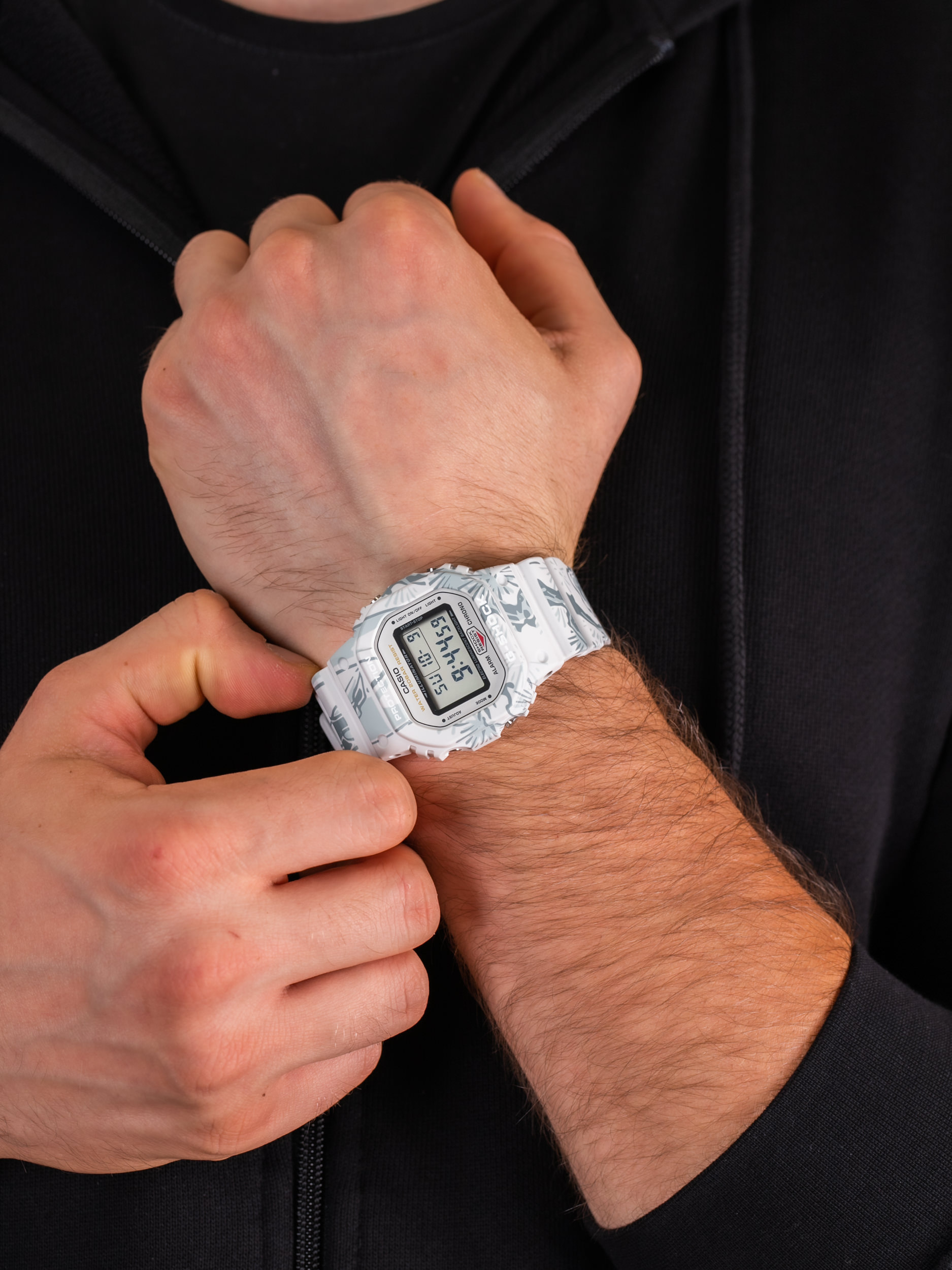 G-Shock DW-5600SLG-7DR męski zegarek G-Shock pasek - miniatura 3