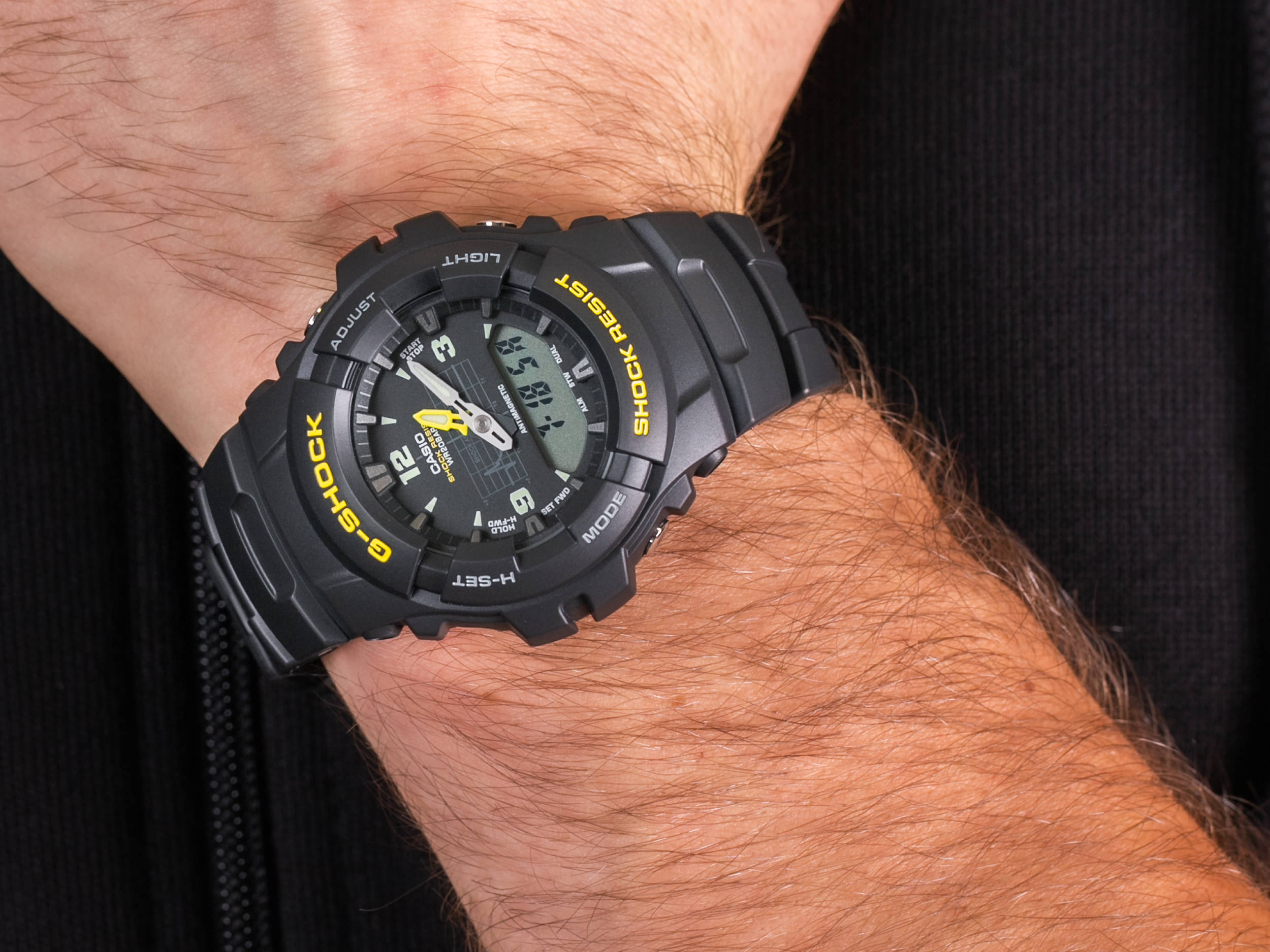 G-Shock G-100-9CMER zegarek sportowy G-Shock - miniatura 4