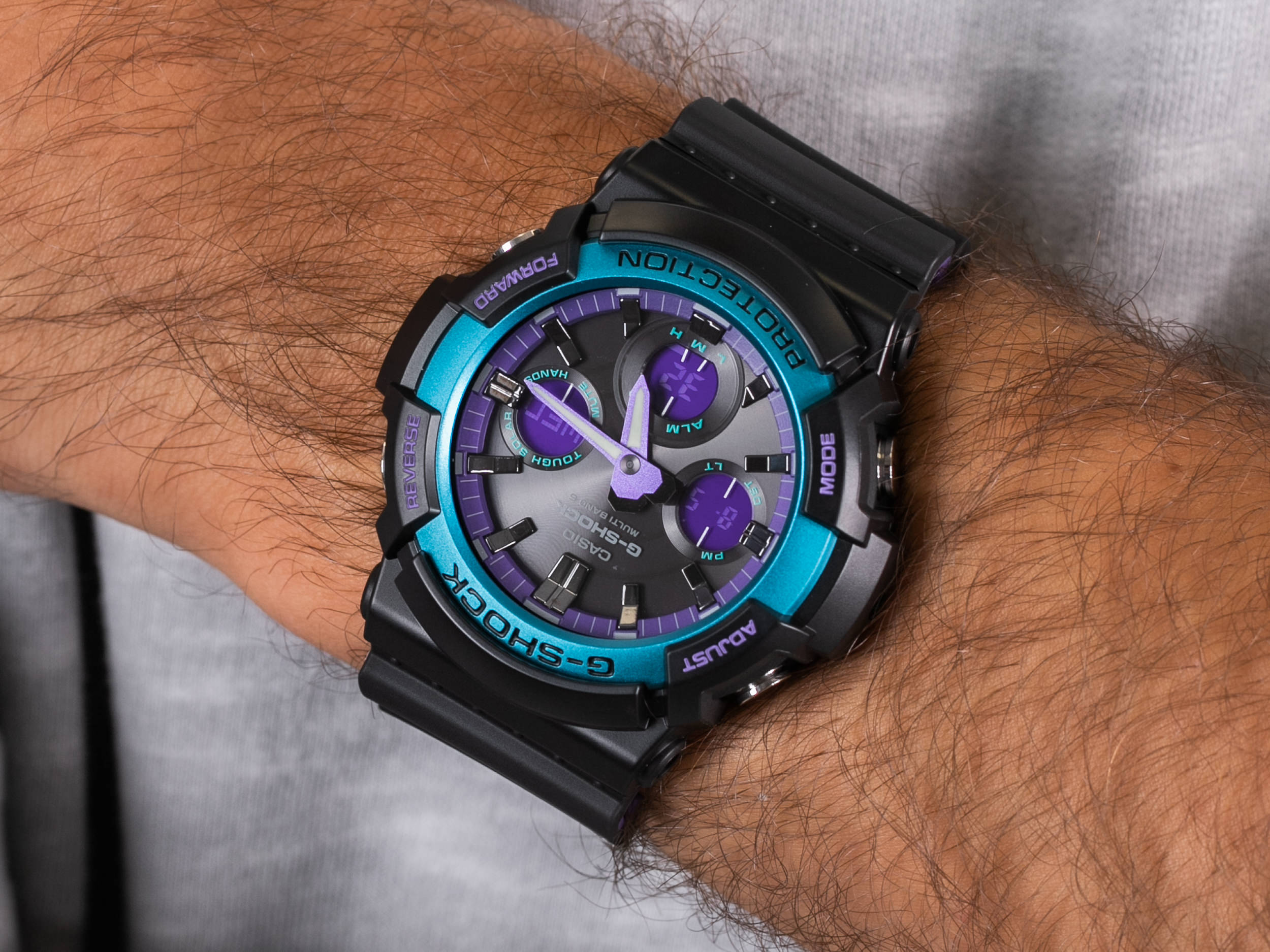 G-Shock GAW-100BL-1AER zegarek sportowy G-SHOCK Original - miniatura 4