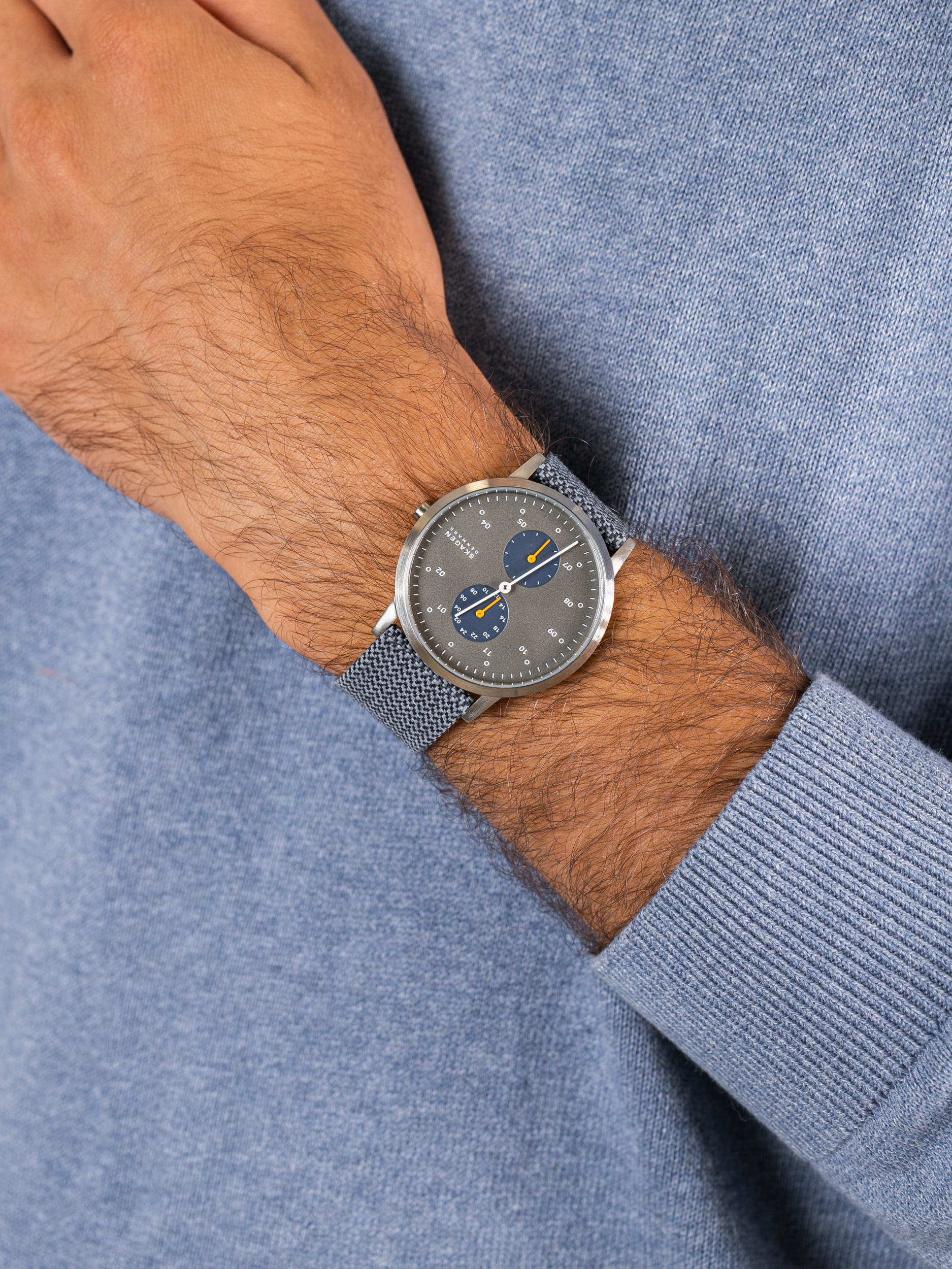 Skagen SKW6524 męski zegarek Kristoffer pasek - miniatura 3