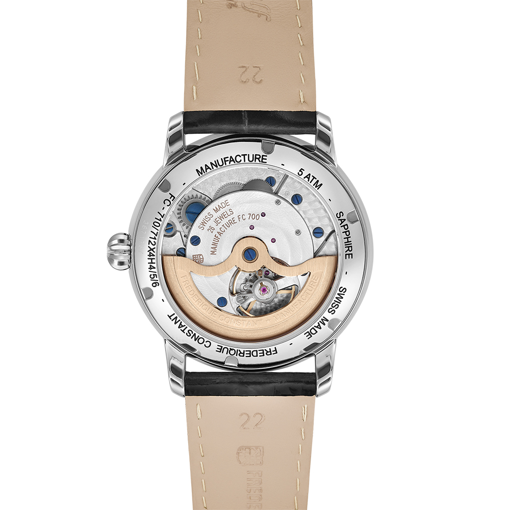 Frederique Constant FC-712MS4H6 męski zegarek Manufacture pasek - miniatura 3