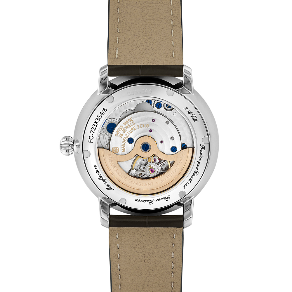 Frederique Constant FC-723GR3S6 męski zegarek Manufacture pasek - miniatura 3