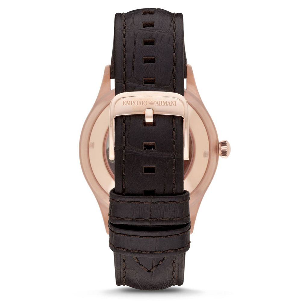 Emporio Armani AR1920 męski zegarek Meccanico pasek - miniatura 3