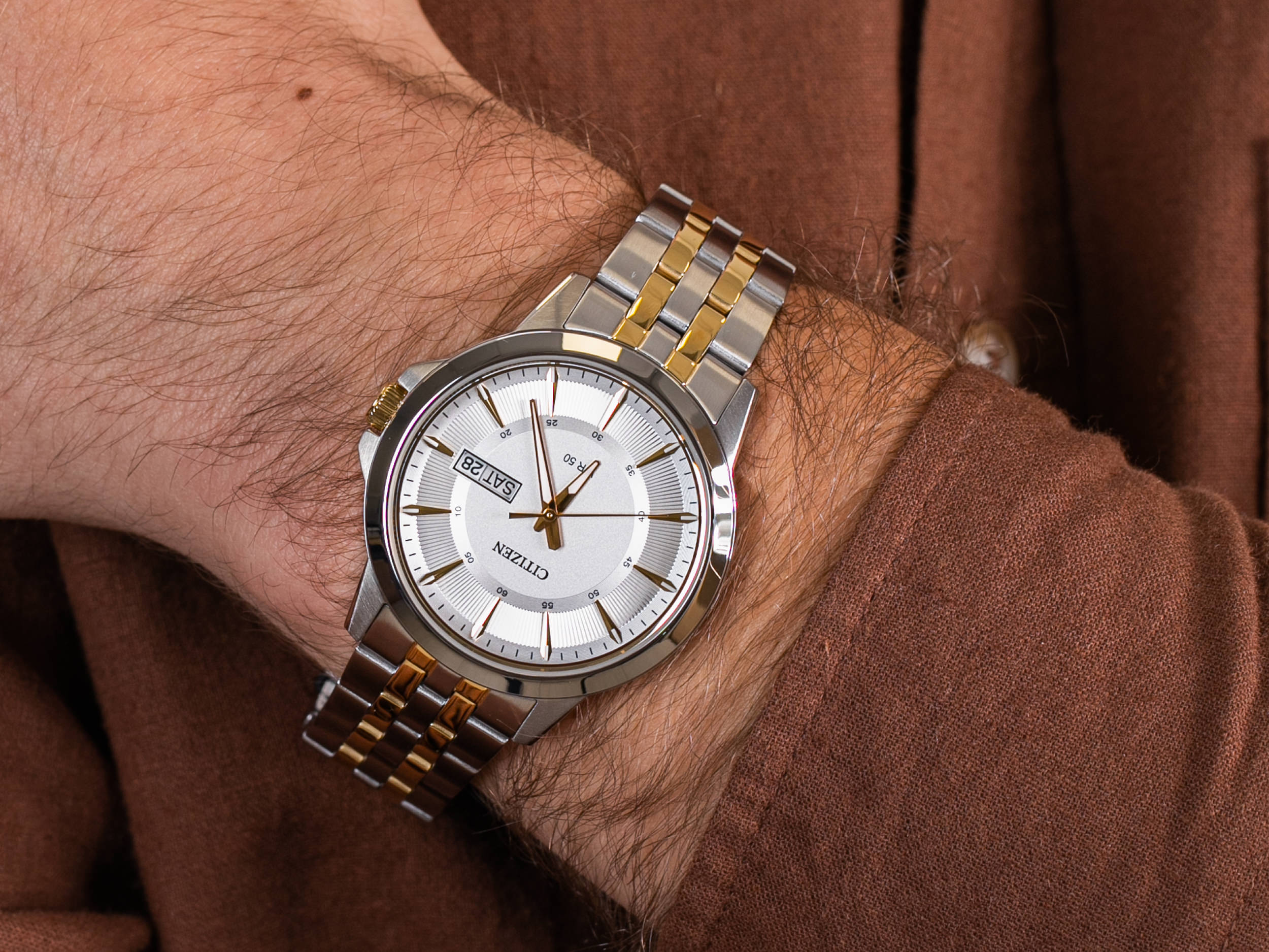 Citizen BF2018-52AE zegarek elegancki Męskie