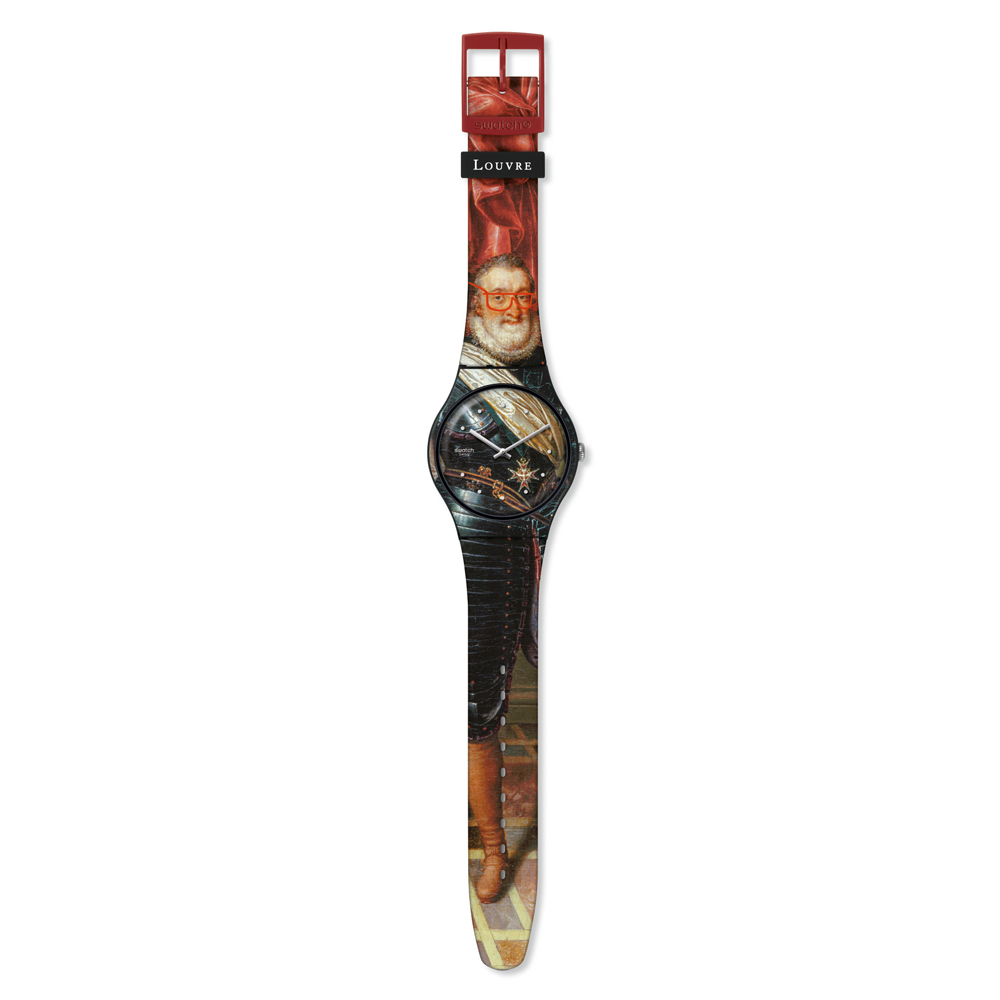 Swatch SUOZ317 męski zegarek Originals pasek - miniatura 3