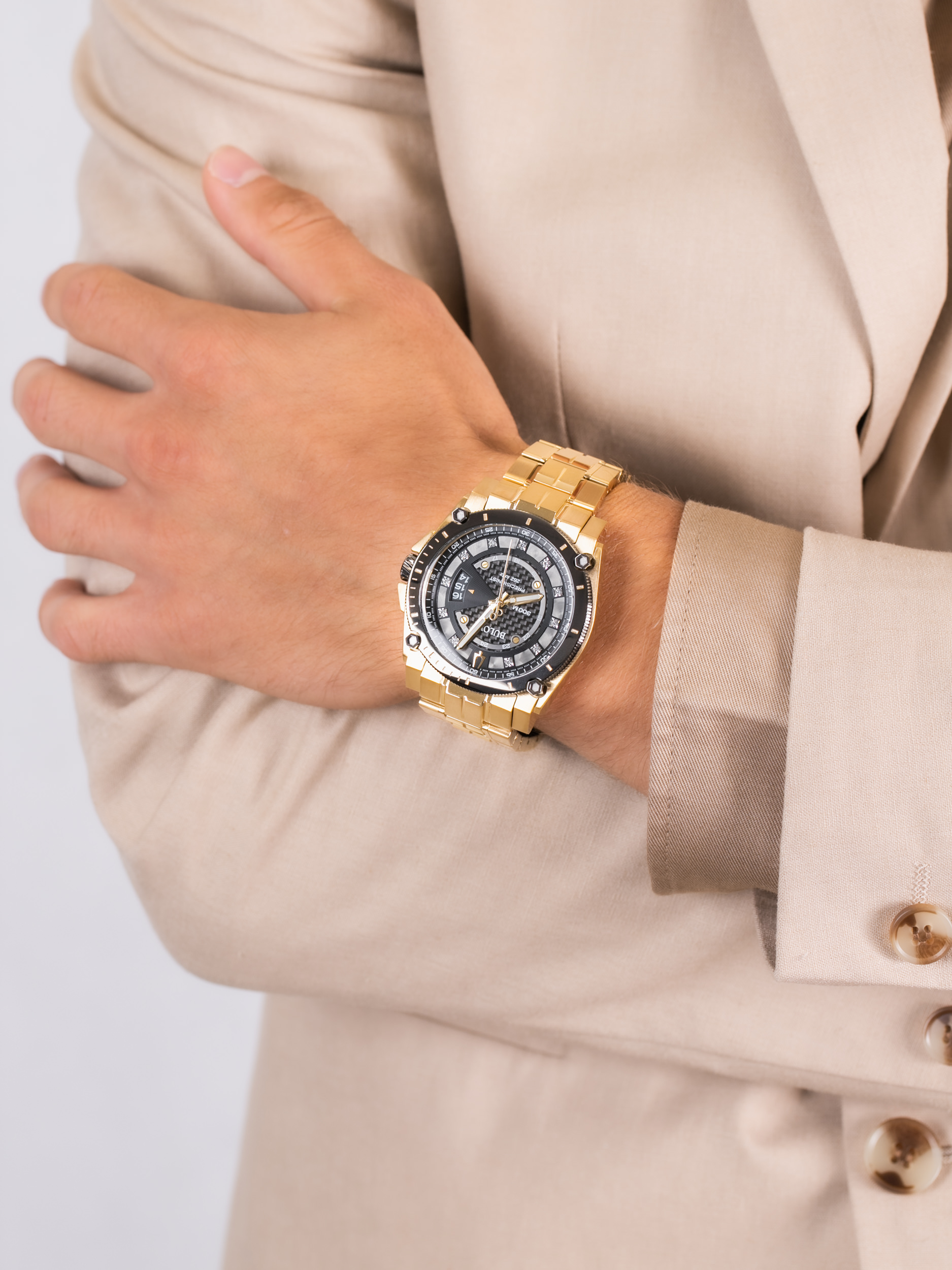 Bulova 98D156 męski zegarek Precisionist bransoleta - miniatura 3
