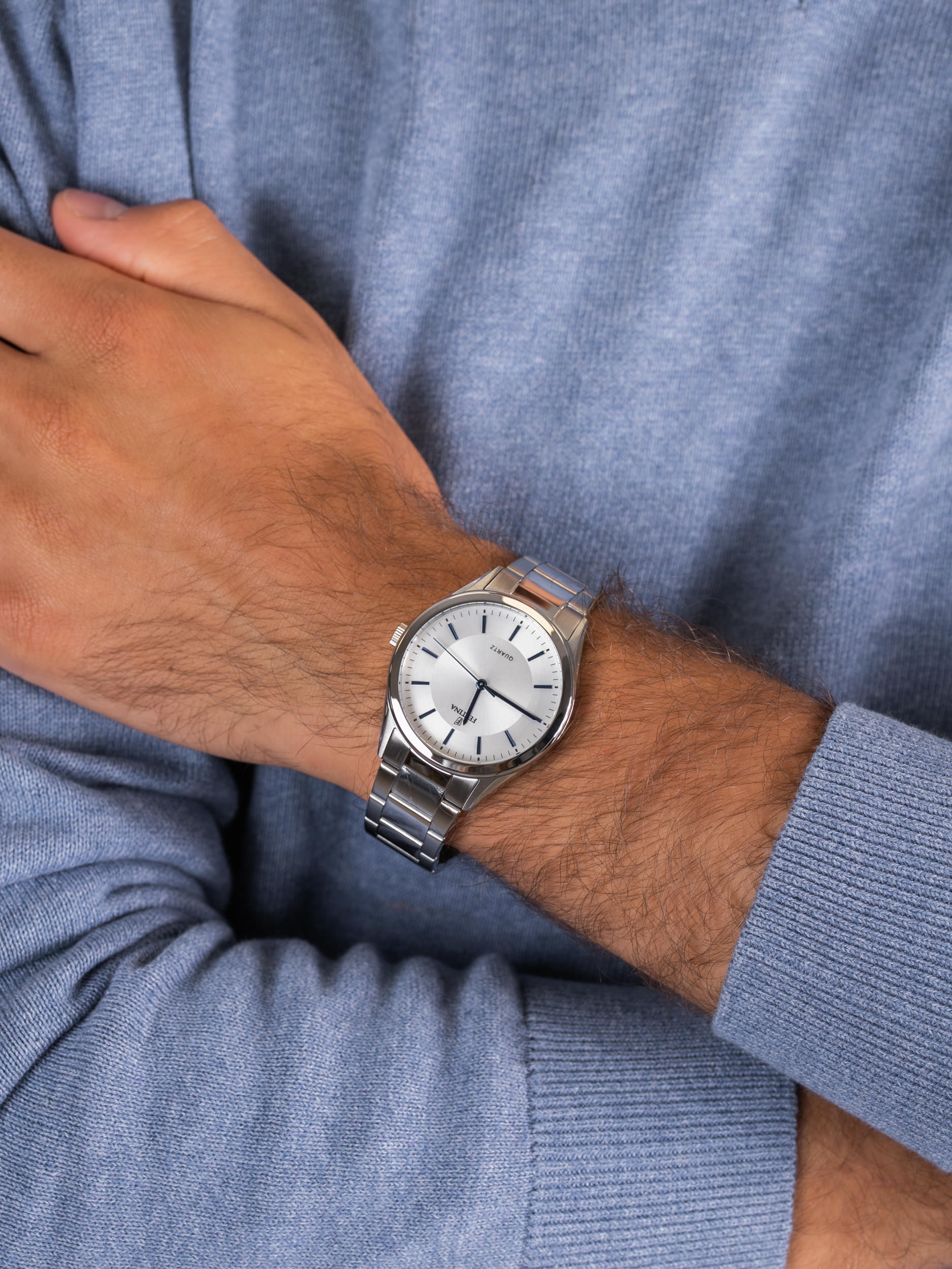 Festina F16875-3 męski zegarek Retro bransoleta - miniatura 3