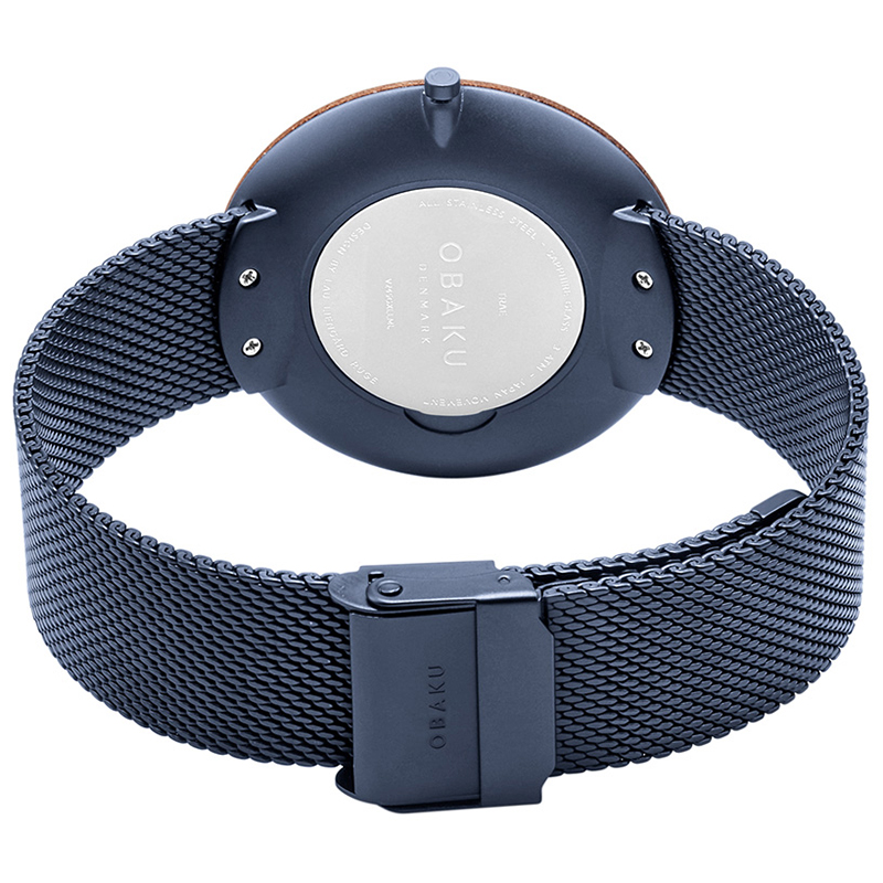 Obaku Denmark V245GXLLML TRAE - MARINE zegarek klasyczny Slim