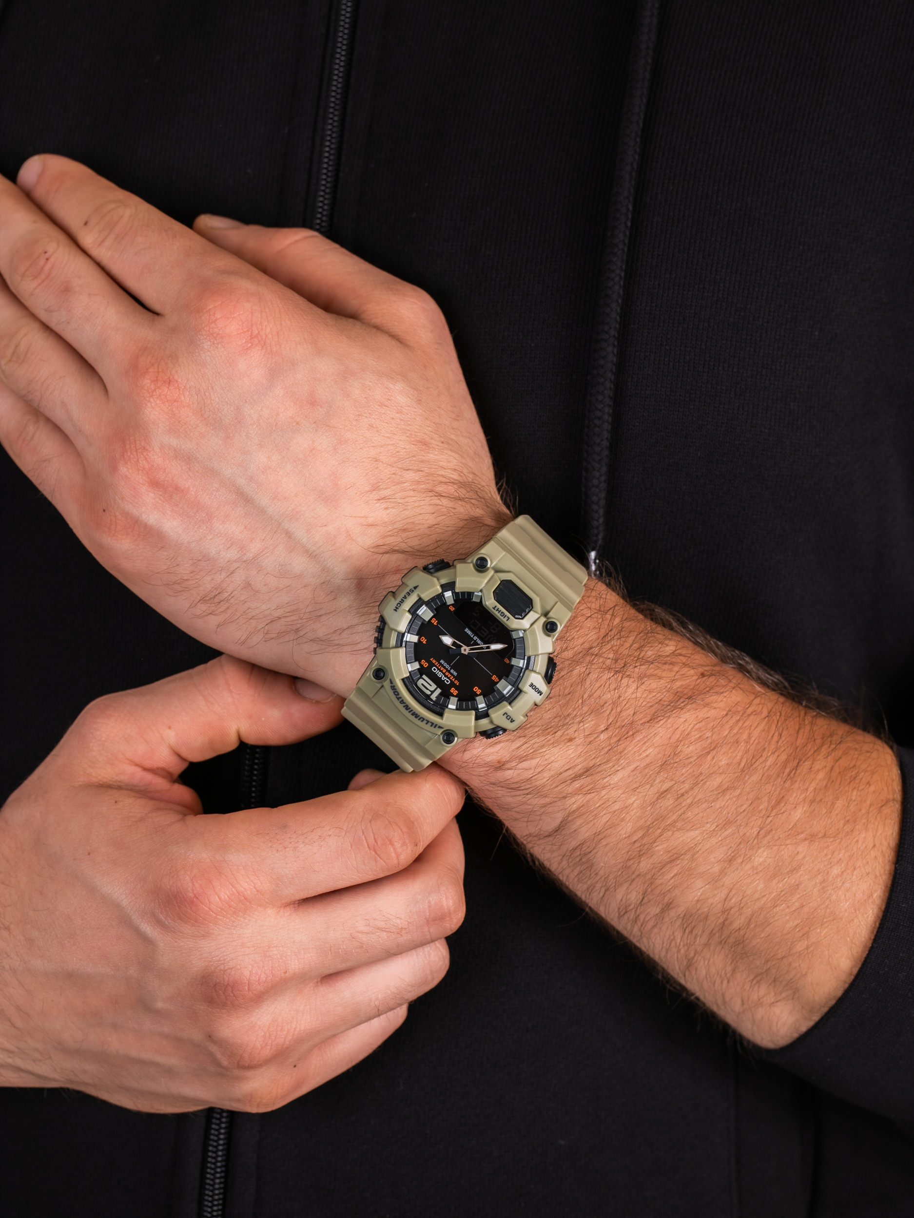 Casio HDC-700-3A3VEF męski zegarek Sportowe pasek - miniatura 3
