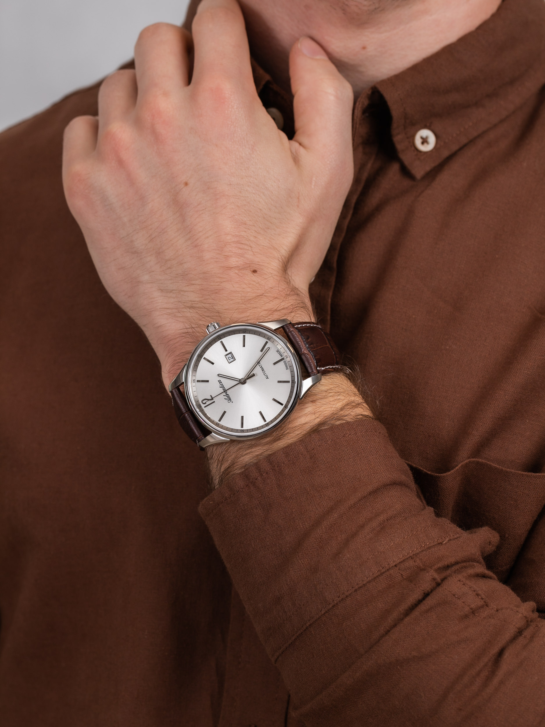 Adriatica A8271.5253A męski zegarek Automatic pasek - miniatura 3