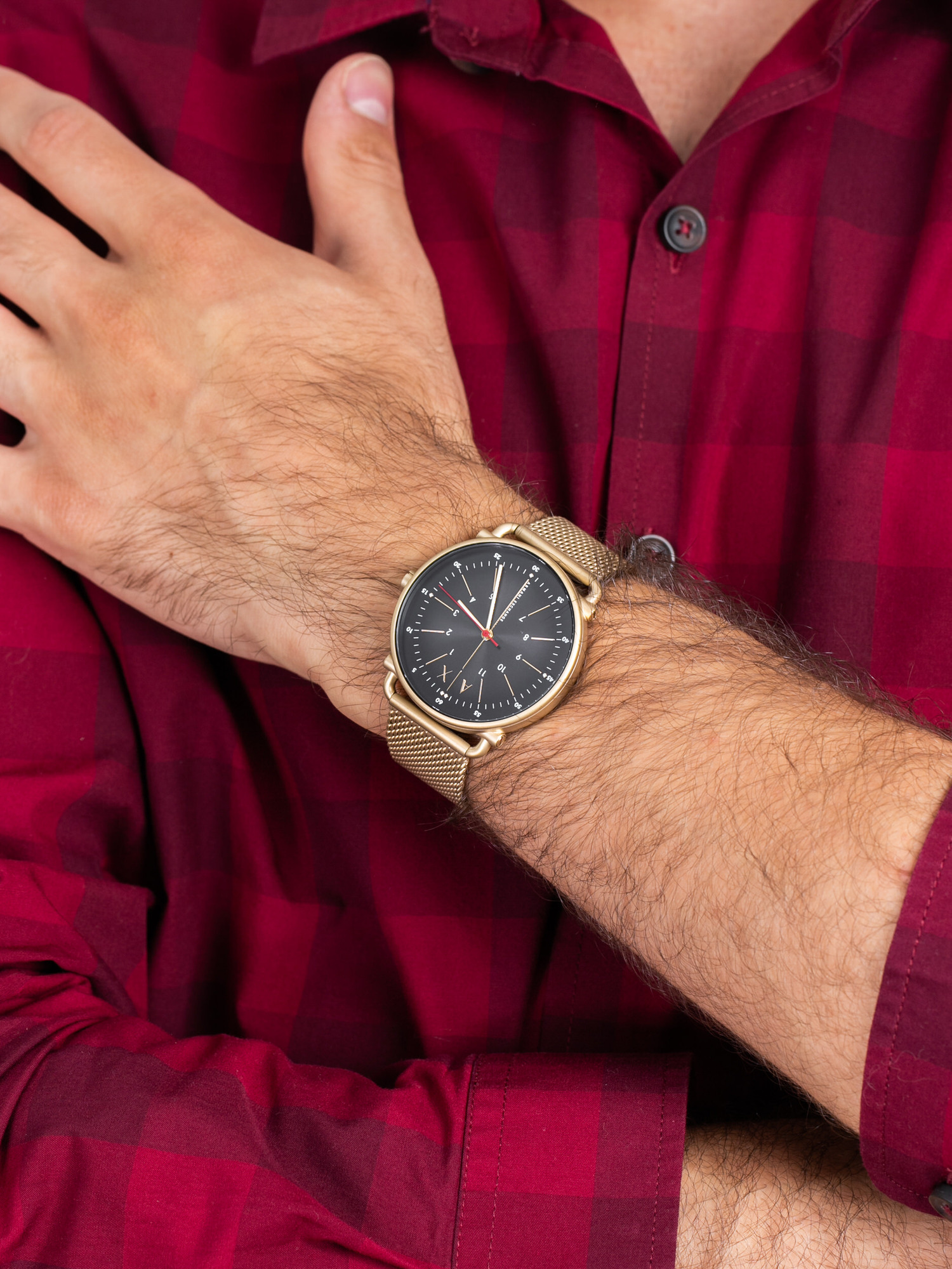 Armani Exchange AX2901 męski zegarek Fashion bransoleta - miniatura 3