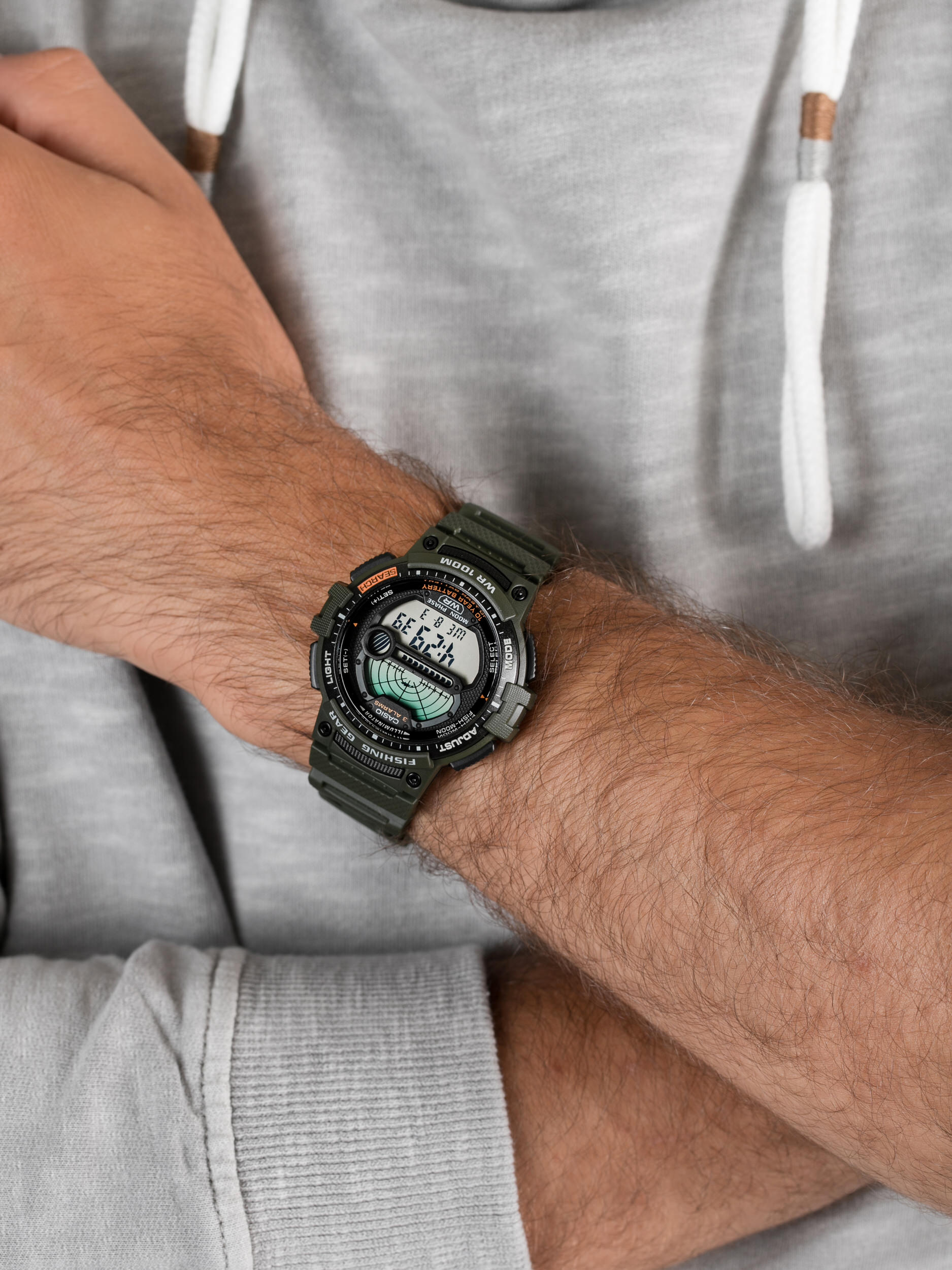 Casio WS-1200H-3AVEF męski zegarek Casio pasek - miniatura 3