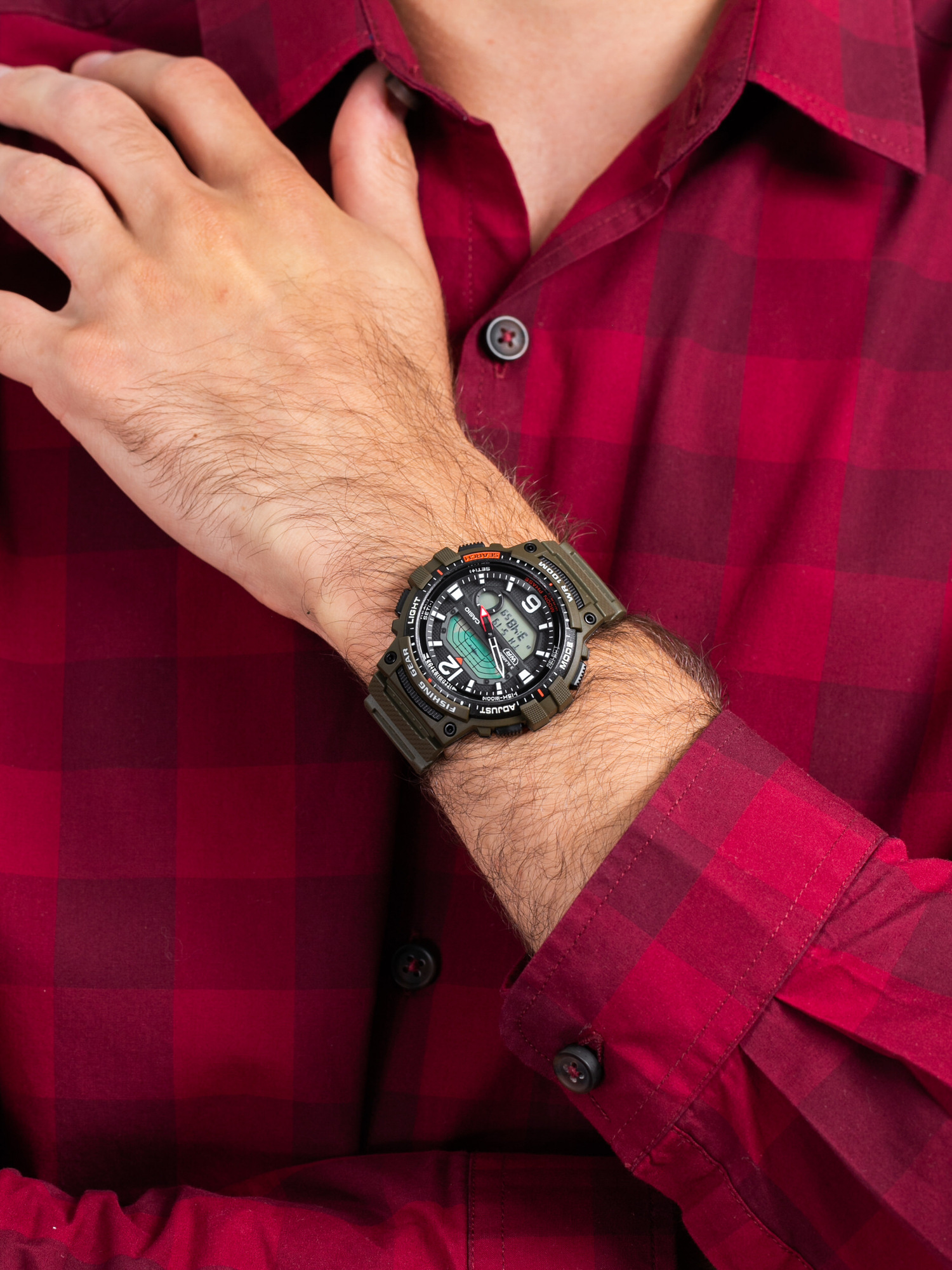 Casio WSC-1250H-3AVEF męski zegarek Casio pasek - miniatura 3