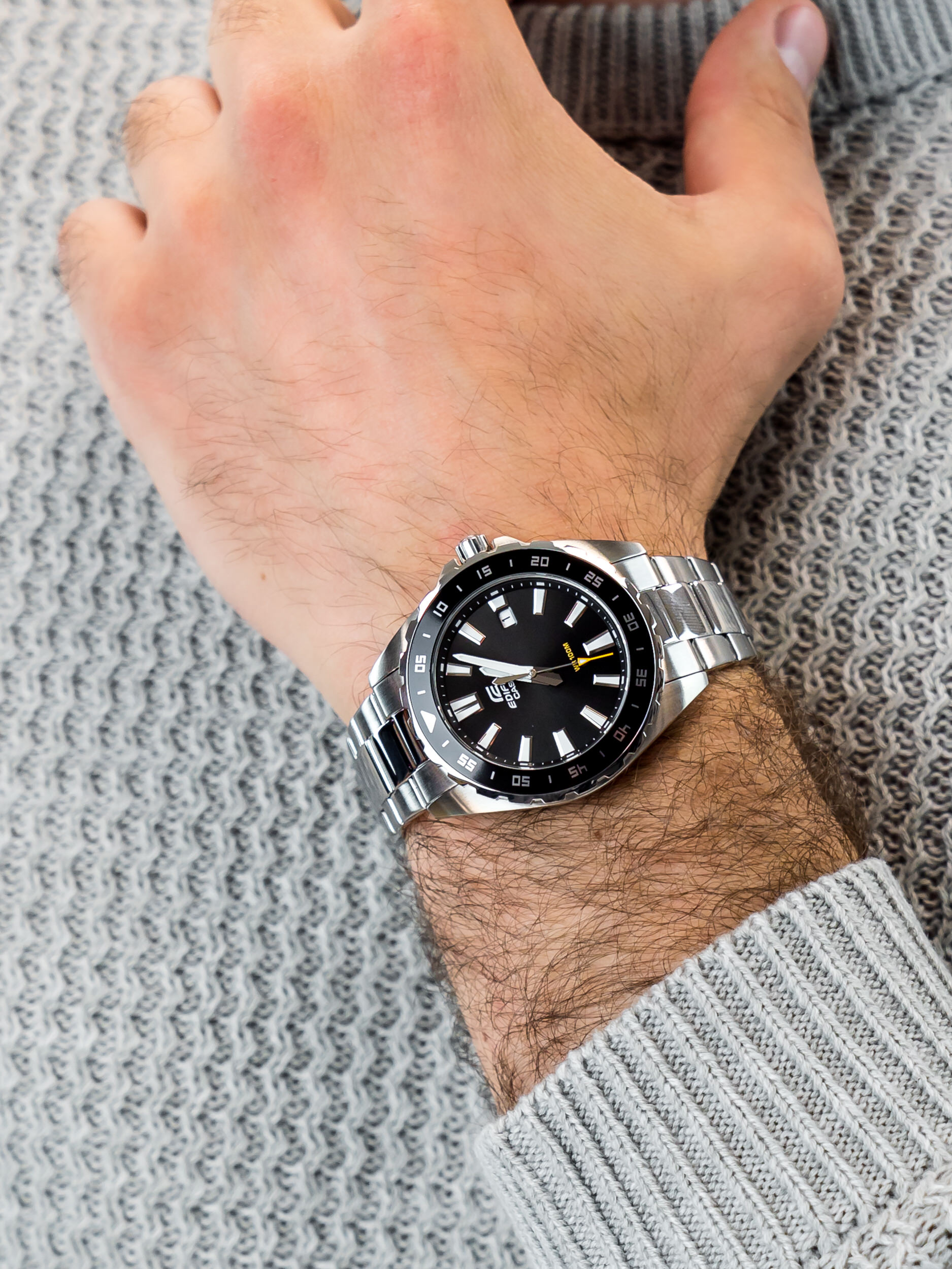 Edifice EFV-130D-1AVUEF męski zegarek Edifice bransoleta - miniatura 3