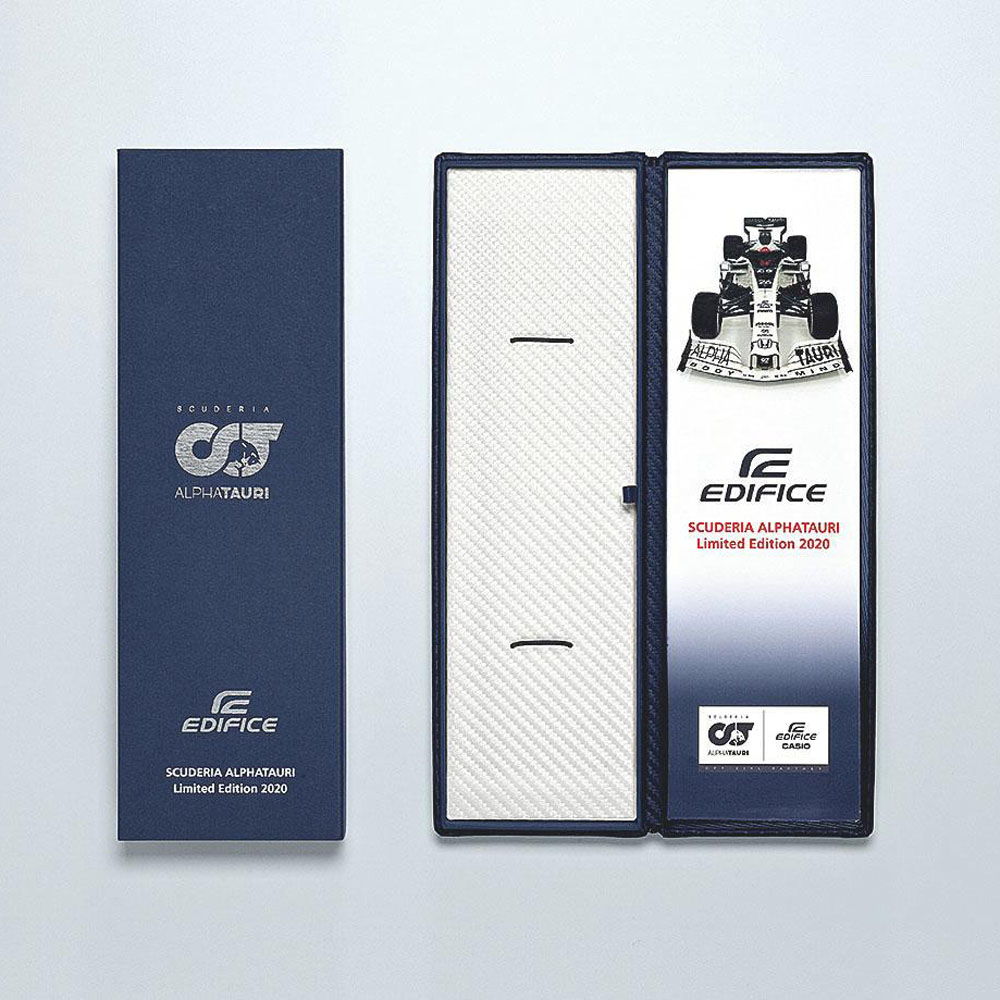 Edifice ECB-20AT-2AER męski zegarek EDIFICE Premium pasek - miniatura 7