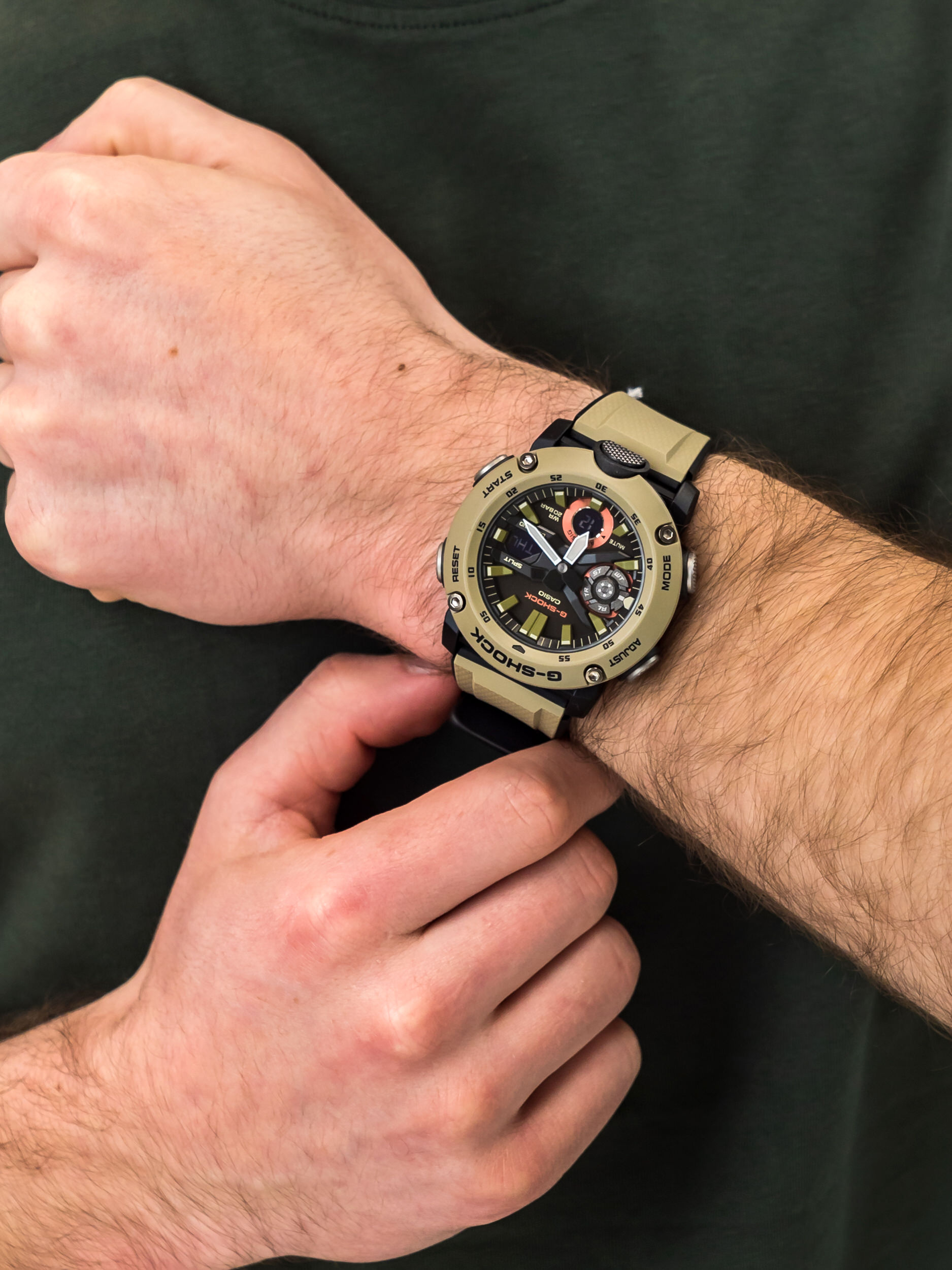 G-Shock GA-2000-5AER męski zegarek G-Shock pasek - miniatura 3