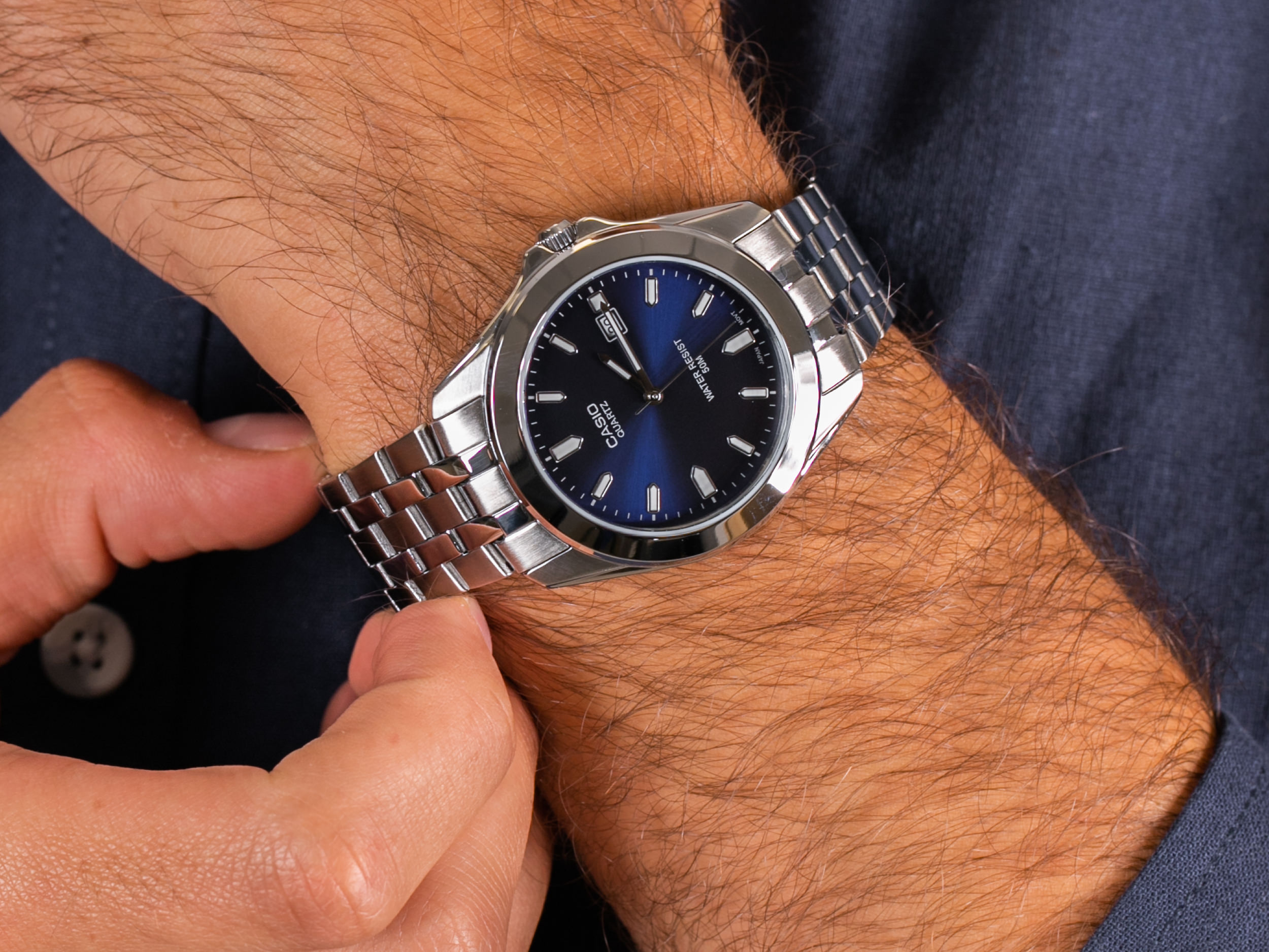 Casio MTP-1222A-2AV MTP-1222A-2AVEF zegarek klasyczny Klasyczne - miniatura 4