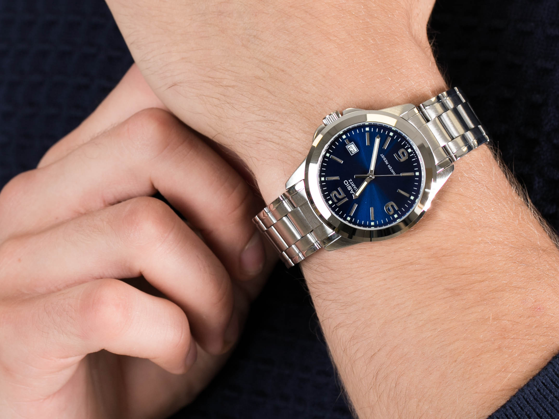 Casio MTP-1259D-2A zegarek klasyczny Klasyczne