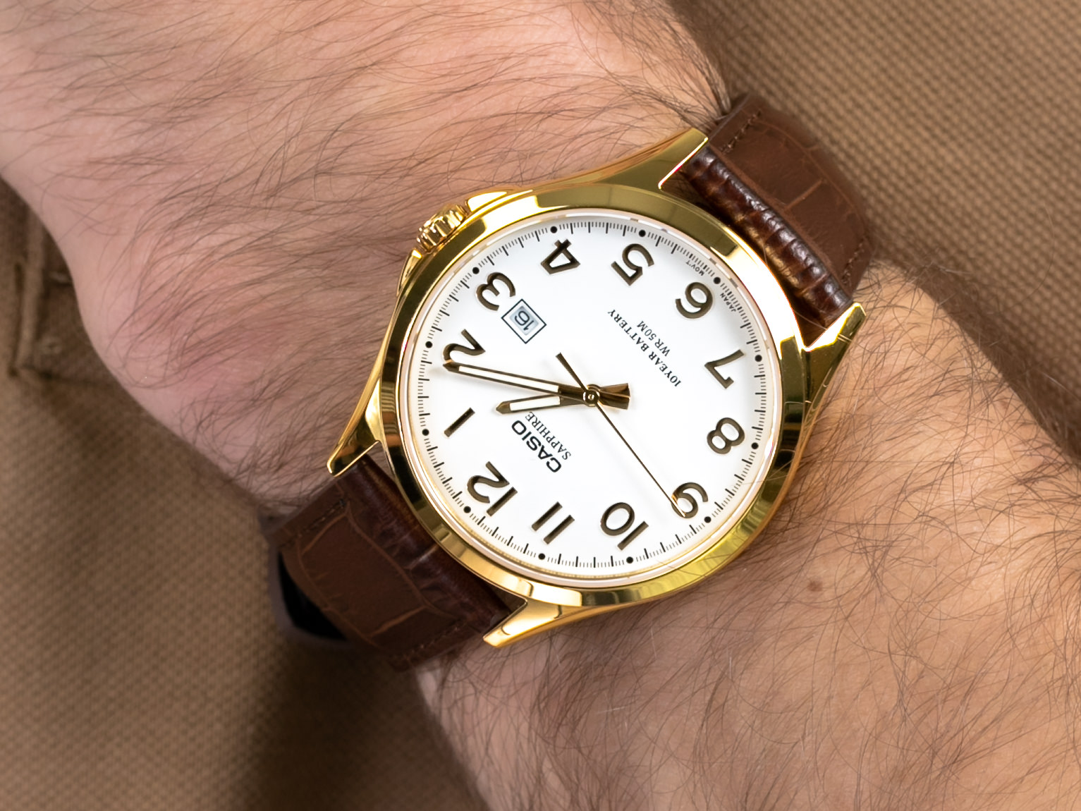 Casio MTS-100GL-7AVEF zegarek klasyczny Klasyczne - miniatura 4