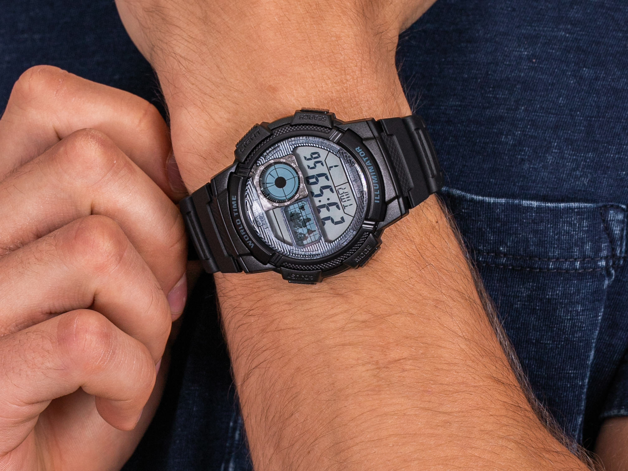 Casio AE-1000W-2A2VEF zegarek sportowy Sportowe - miniatura 4