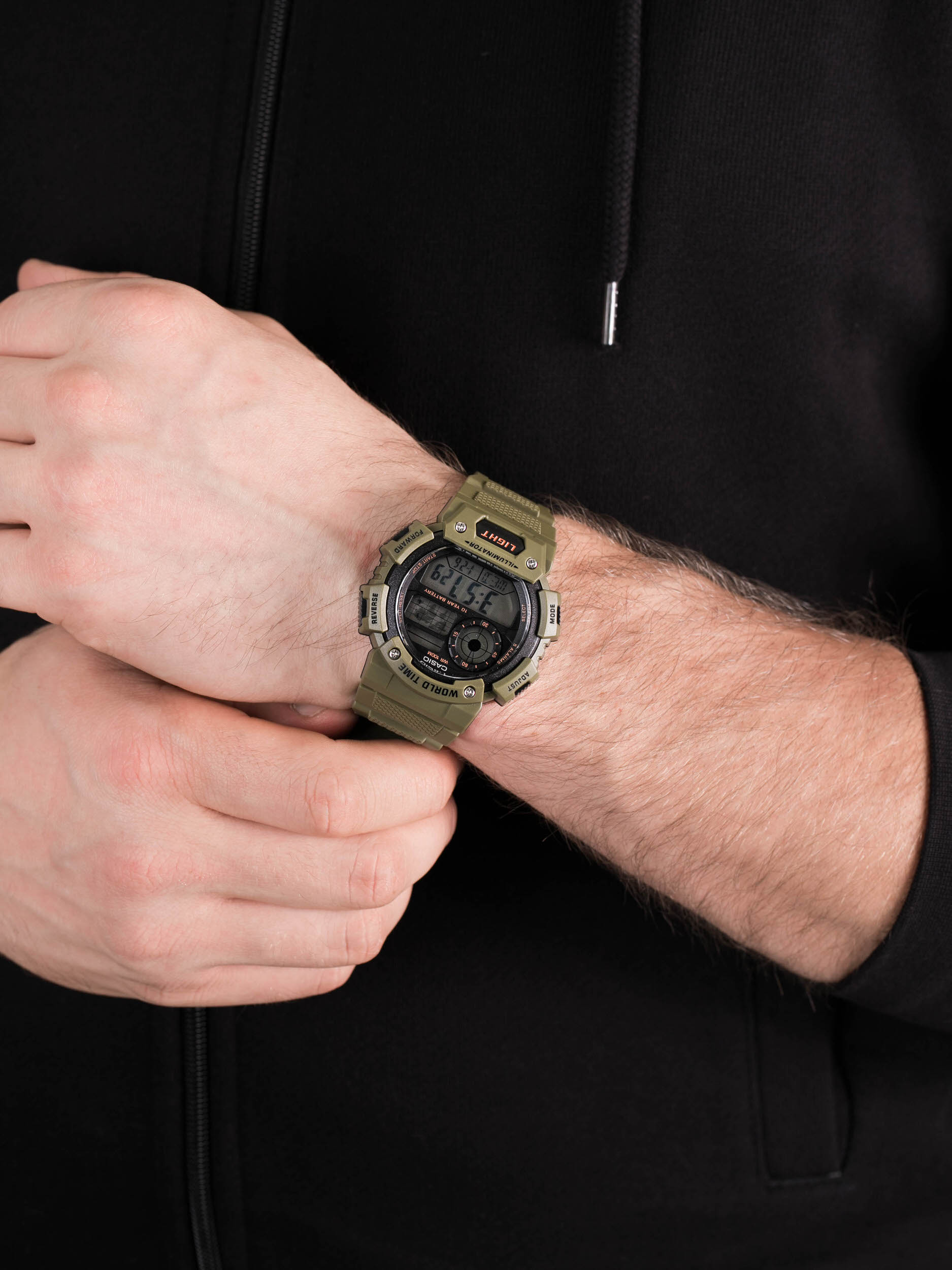 Casio AE-1400WH-3AVEF męski zegarek Sportowe pasek - miniatura 3