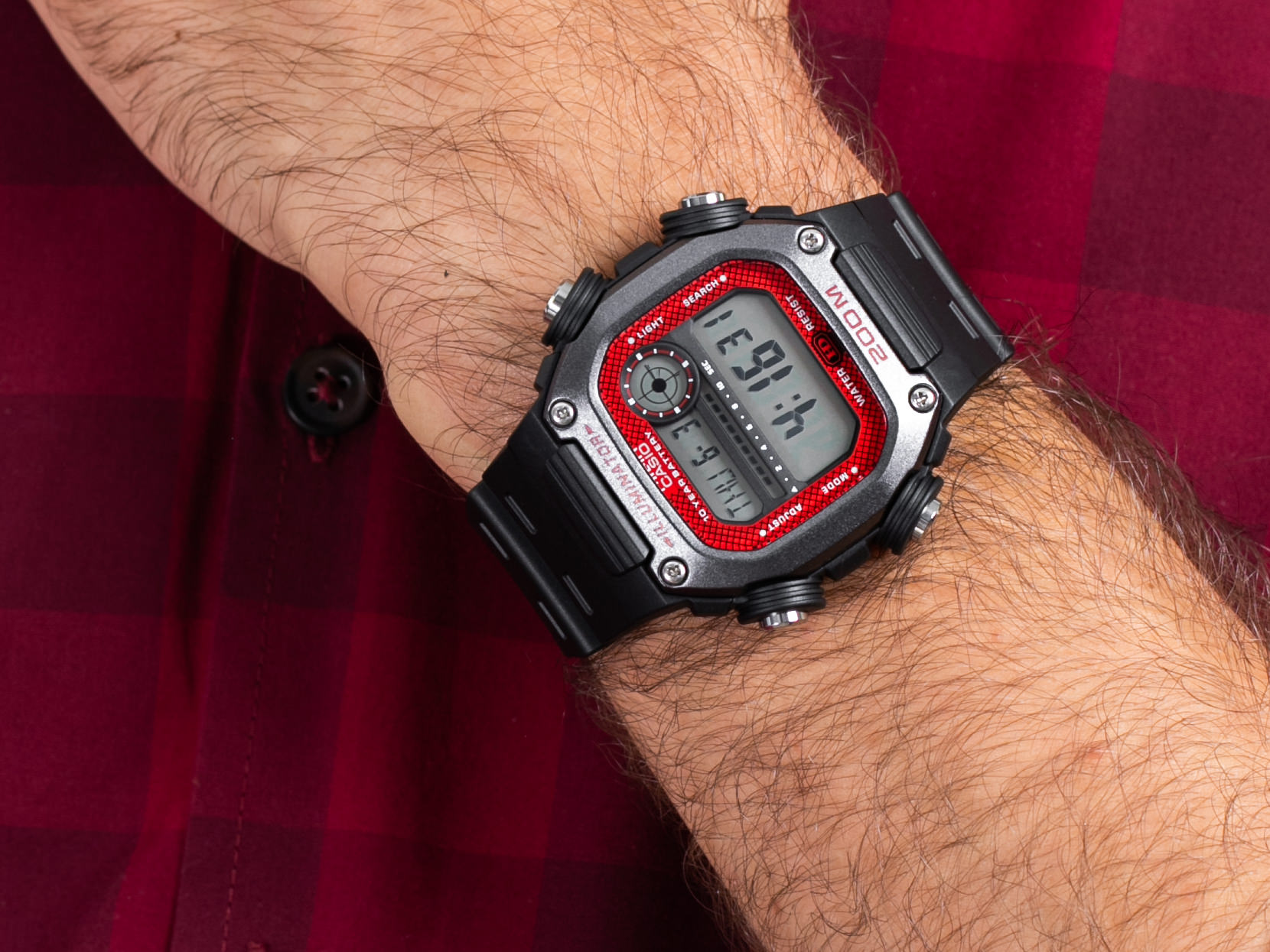 Casio DW-291H-1BVEF zegarek sportowy Sportowe - miniatura 4