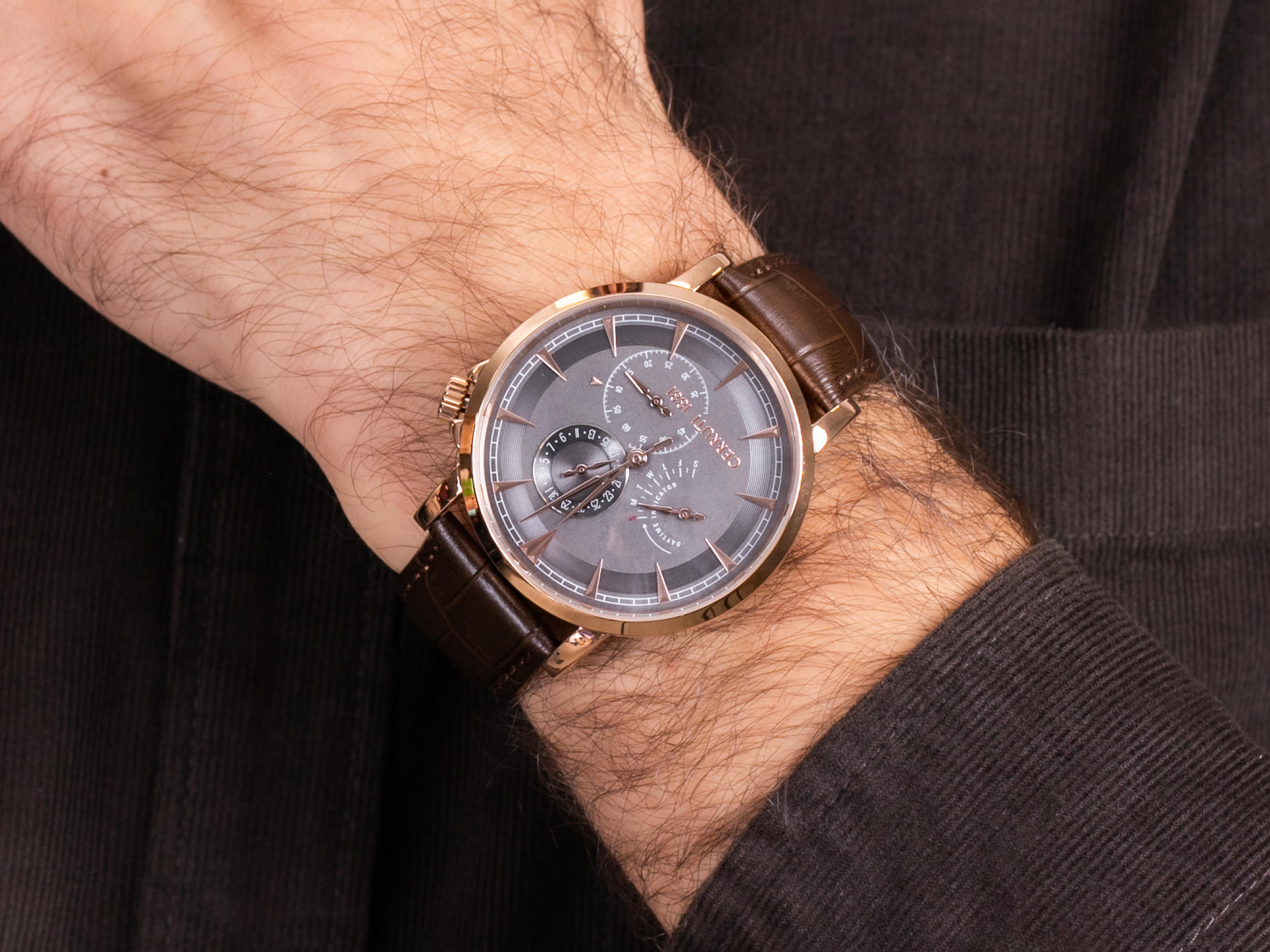 Cerruti 1881 CRA24901 CAIANO zegarek klasyczny Caiano - miniatura 4
