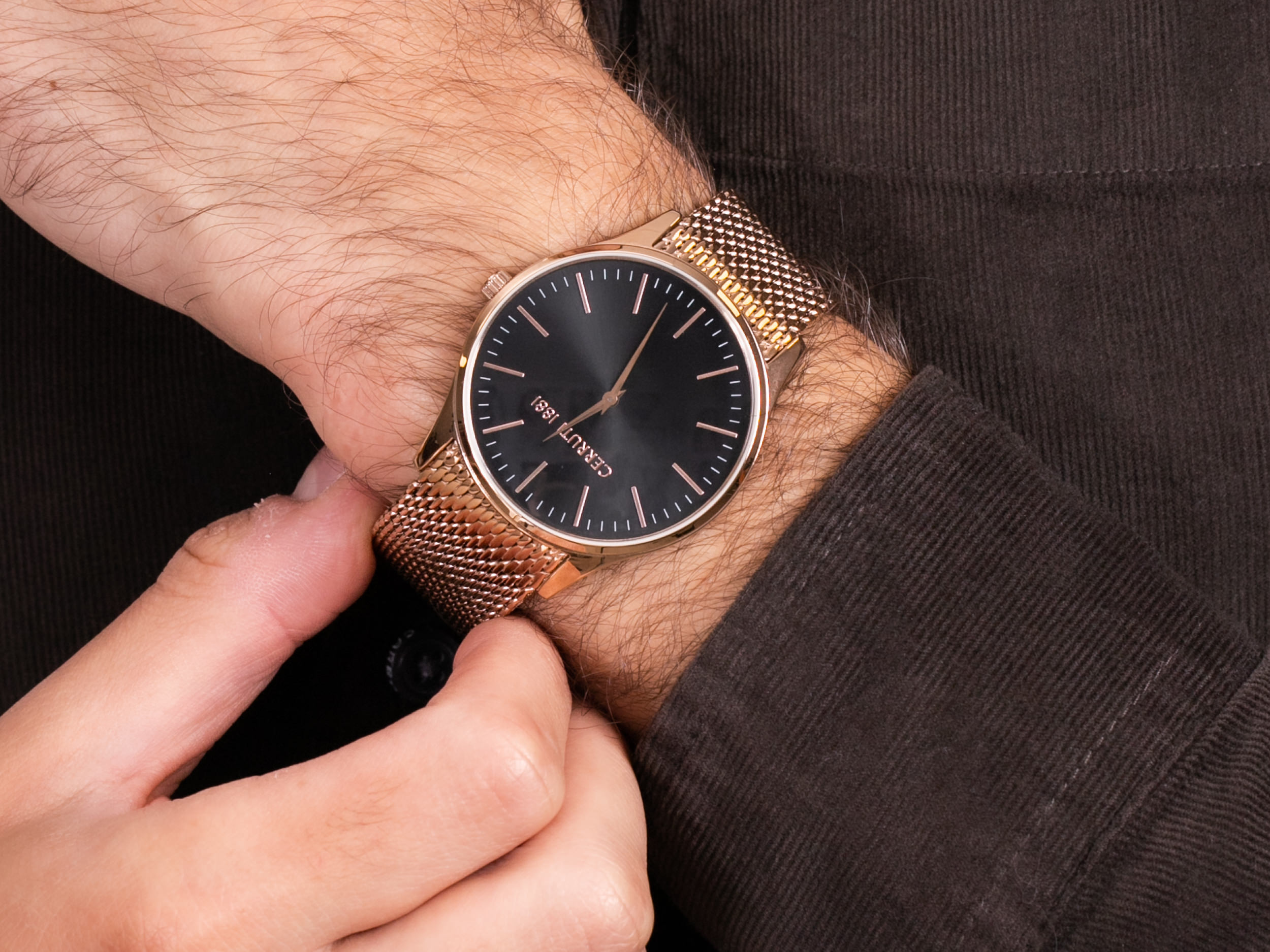 Cerruti 1881 CRA26202 CANICE zegarek klasyczny Canice - miniatura 4