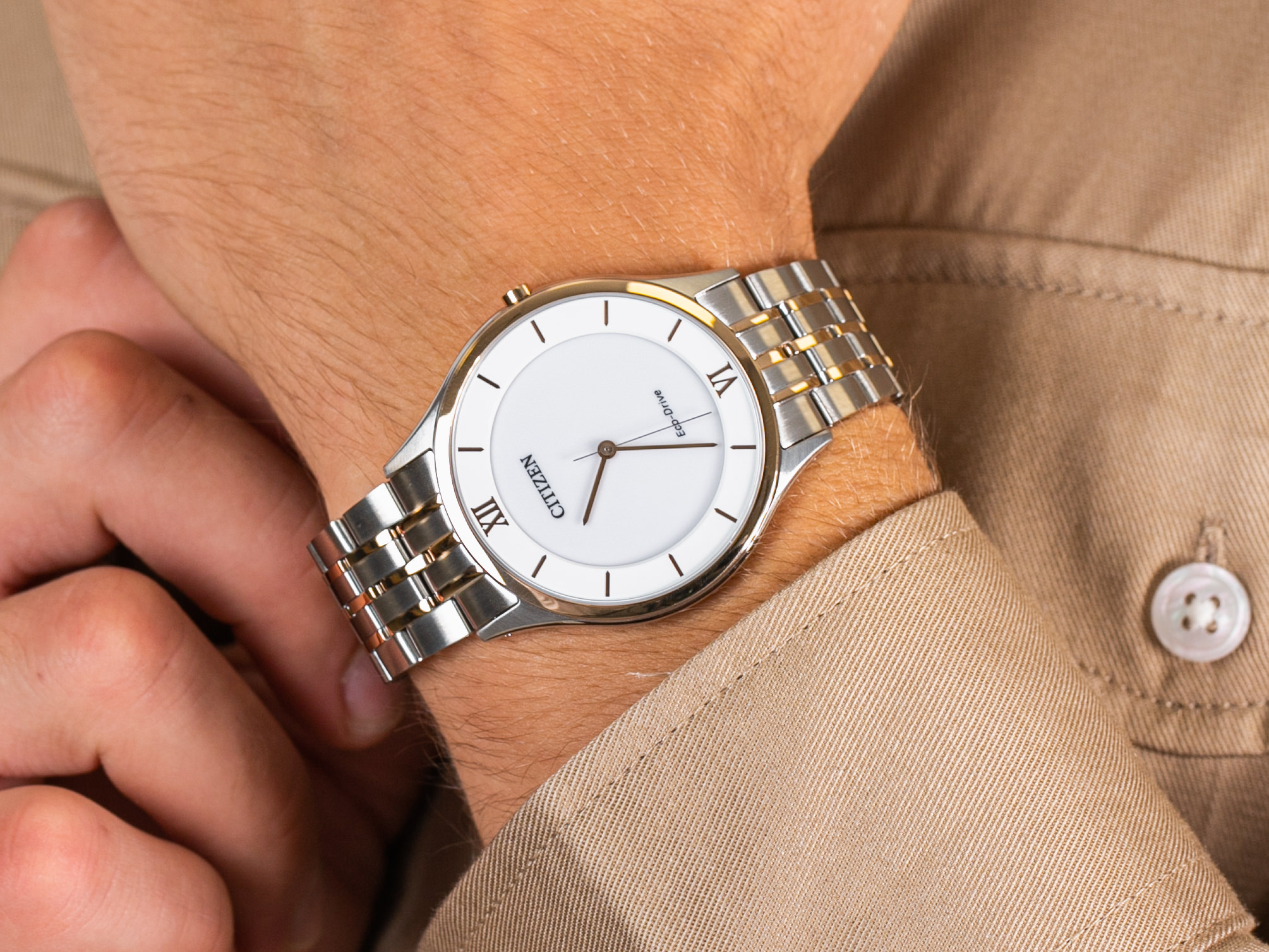 Citizen AR0075-58A męski zegarek Elegance bransoleta - miniatura 3