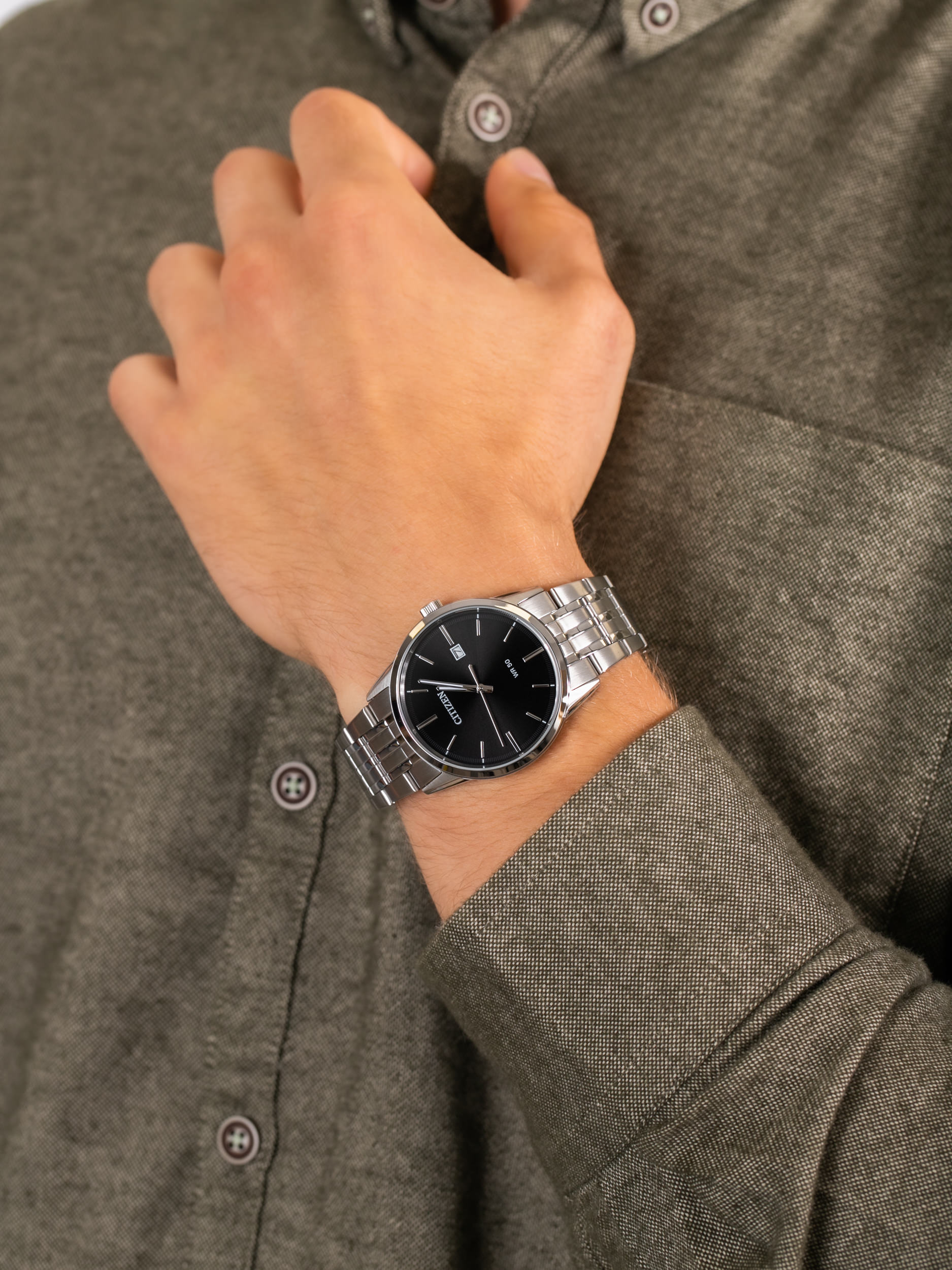 Citizen BI5000-52E męski zegarek Elegance bransoleta