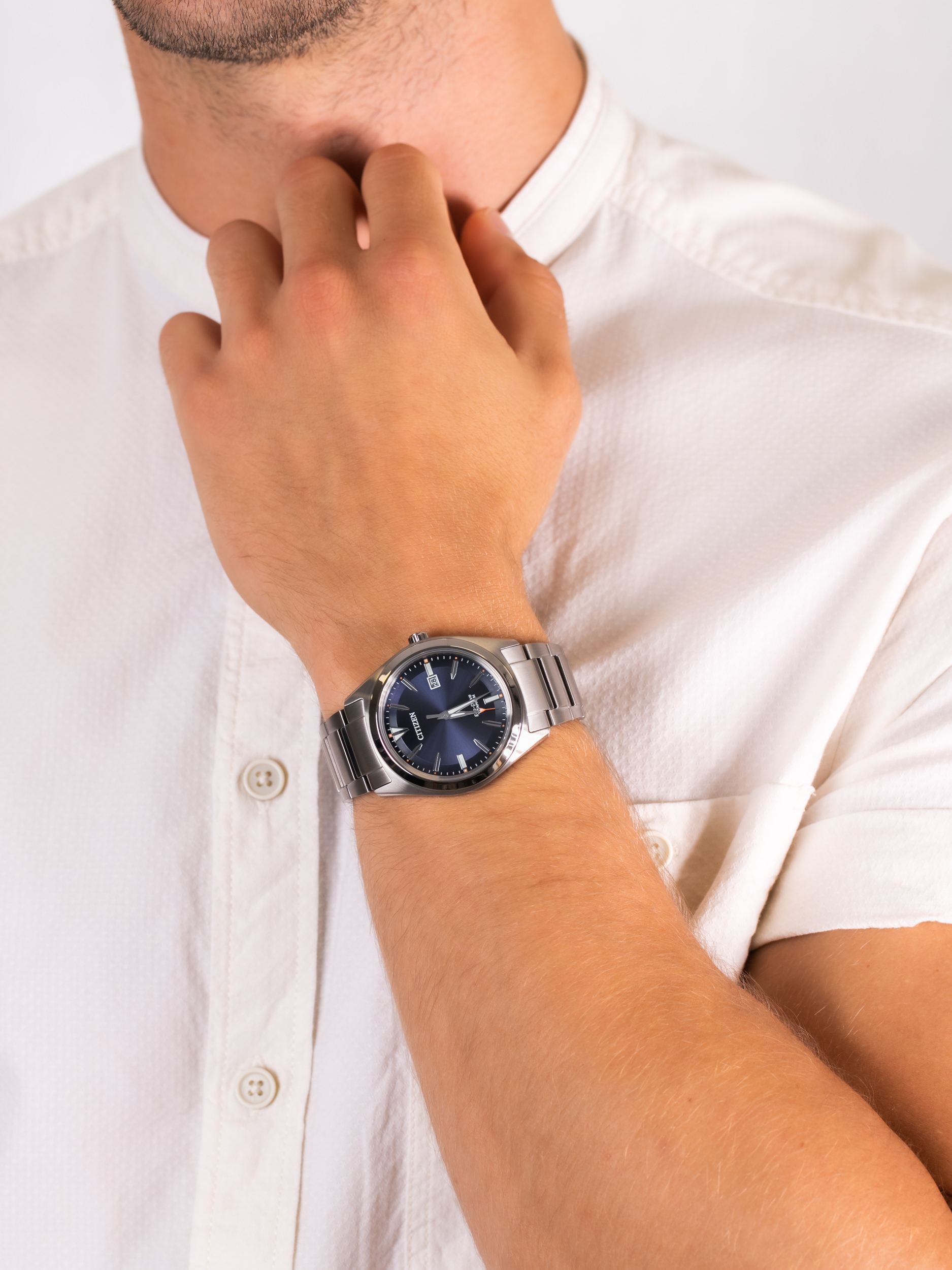Citizen AW1640-83L męski zegarek Titanium bransoleta - miniatura 3
