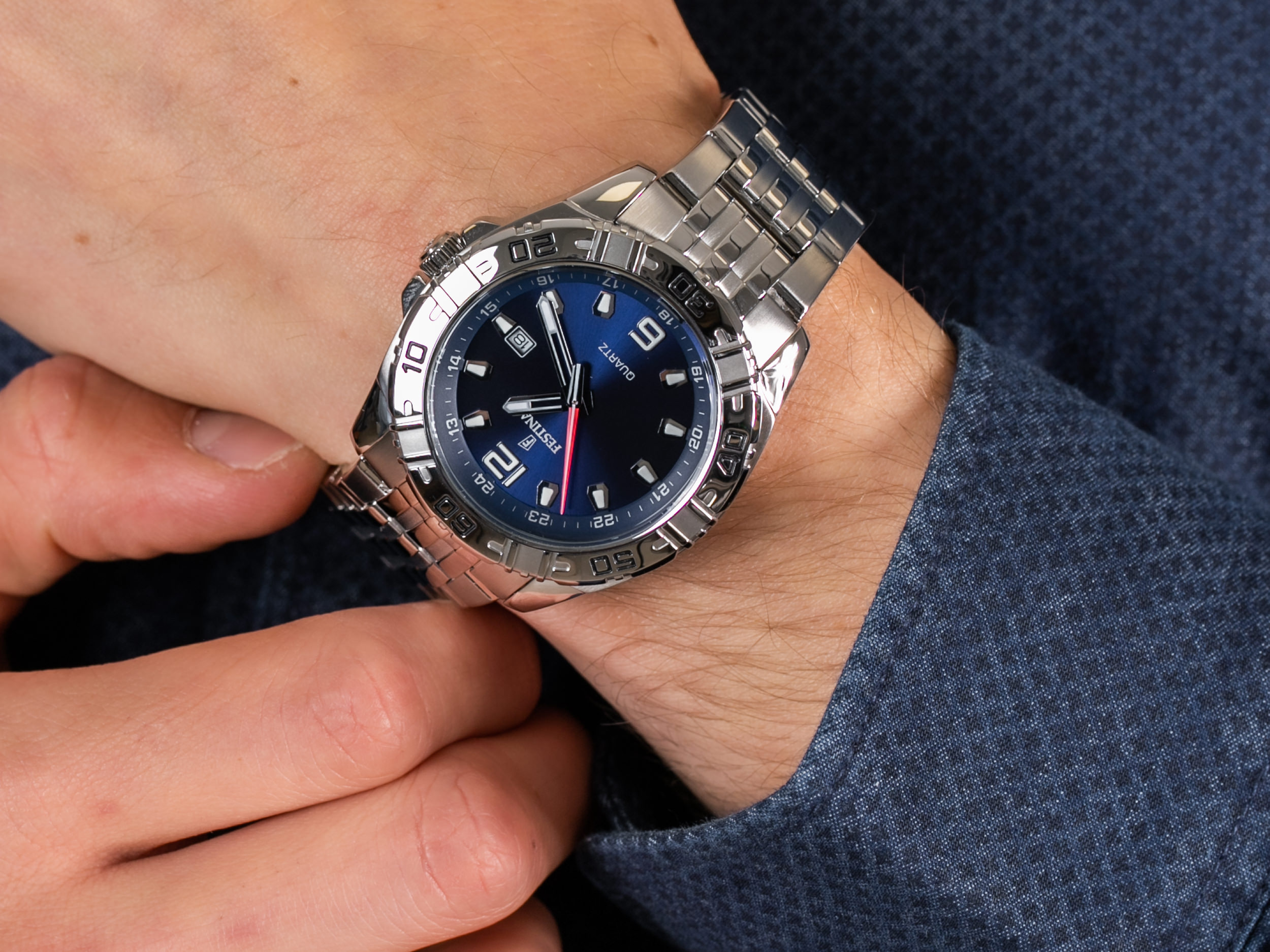 Festina F16495-A zegarek klasyczny Classic - miniatura 4