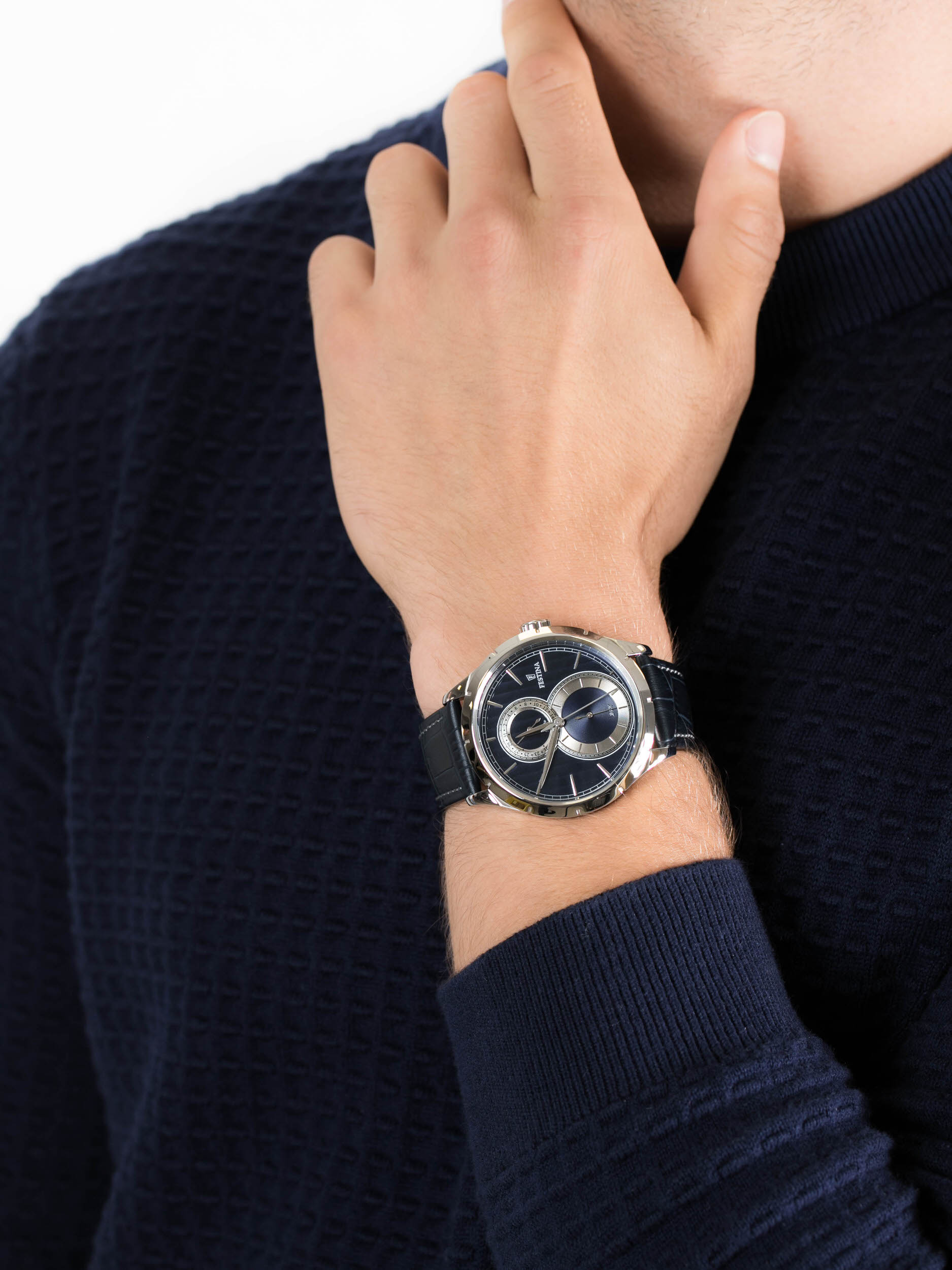 Festina F16892-3 męski zegarek Classic pasek - miniatura 3