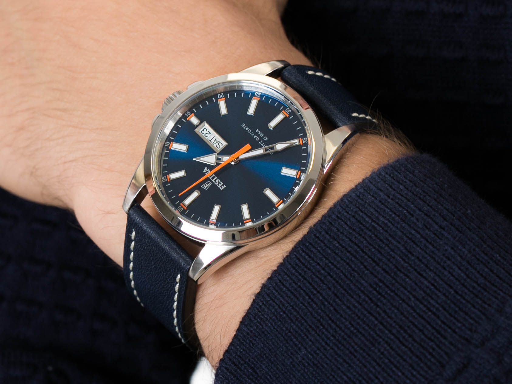 Festina F20358-3 Classic Strap zegarek klasyczny Classic - miniatura 4