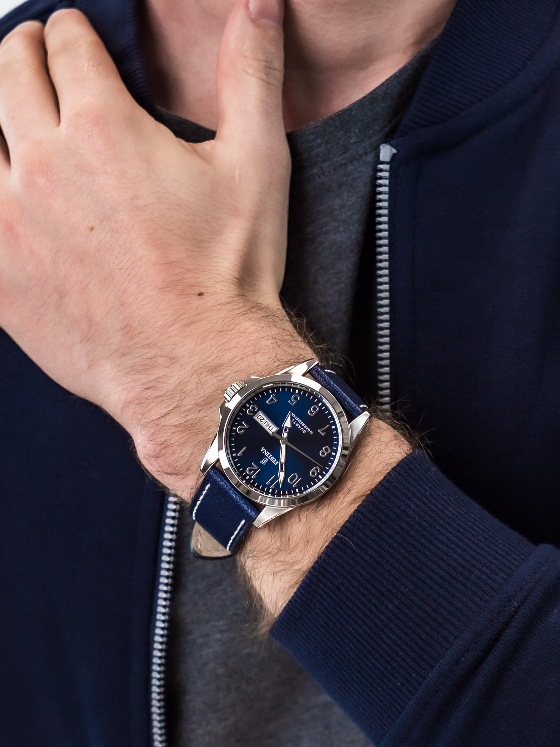 Festina F20358-C męski zegarek Classic pasek