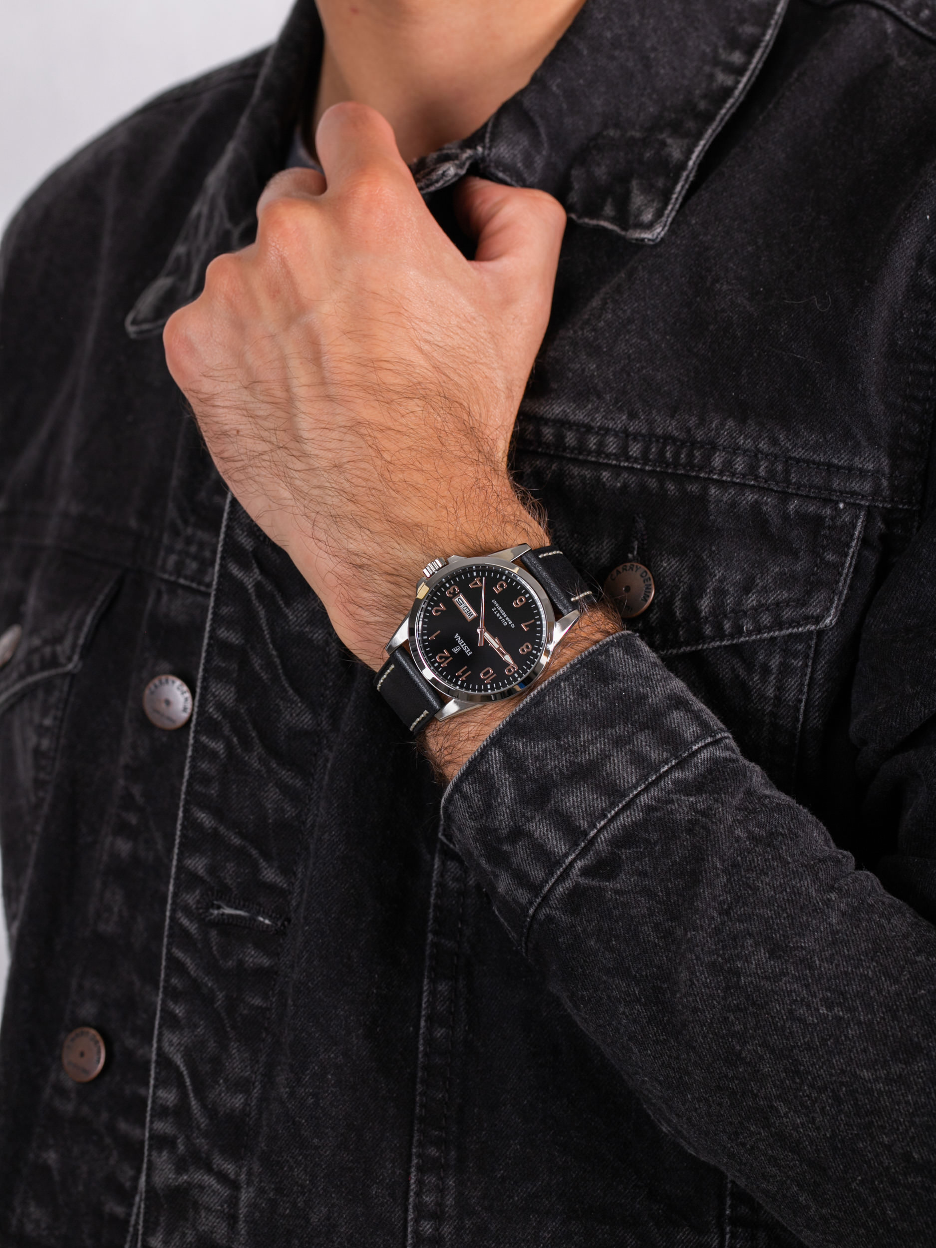 Festina F20358-D męski zegarek Classic pasek - miniatura 3