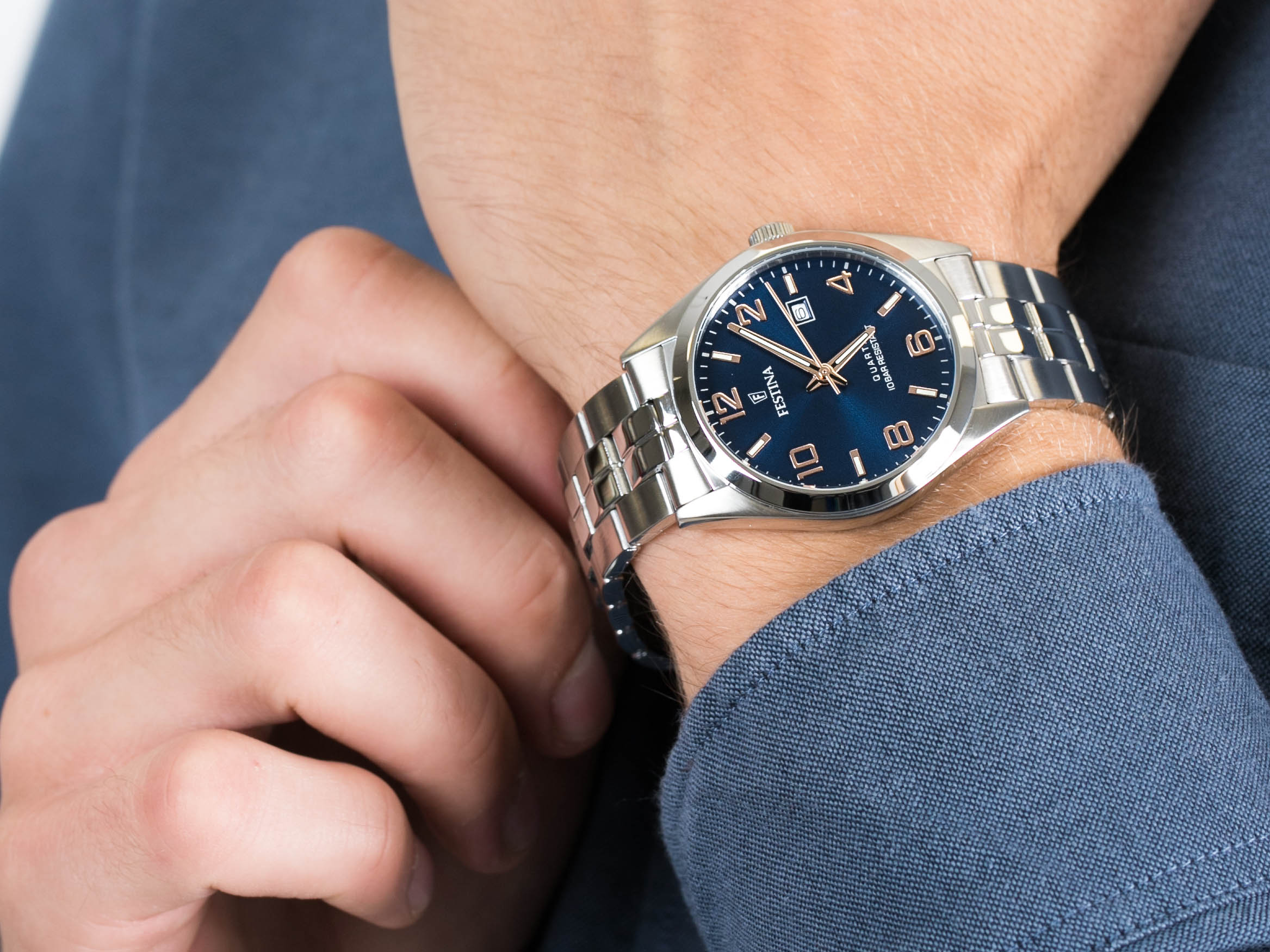 Festina F20437-7 Classic Bracelet zegarek klasyczny Classic - miniatura 4