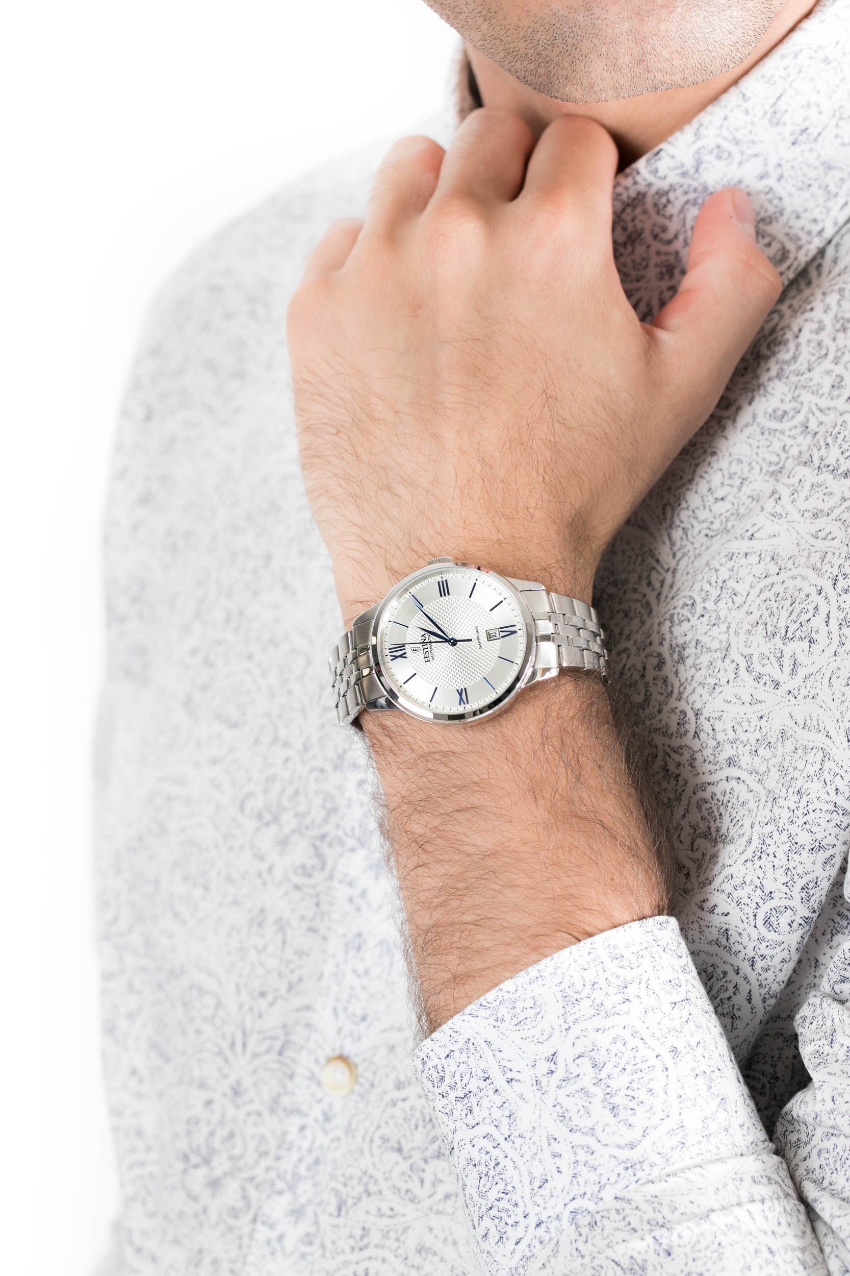 Festina F20482-1 męski zegarek Classic bransoleta - miniatura 3