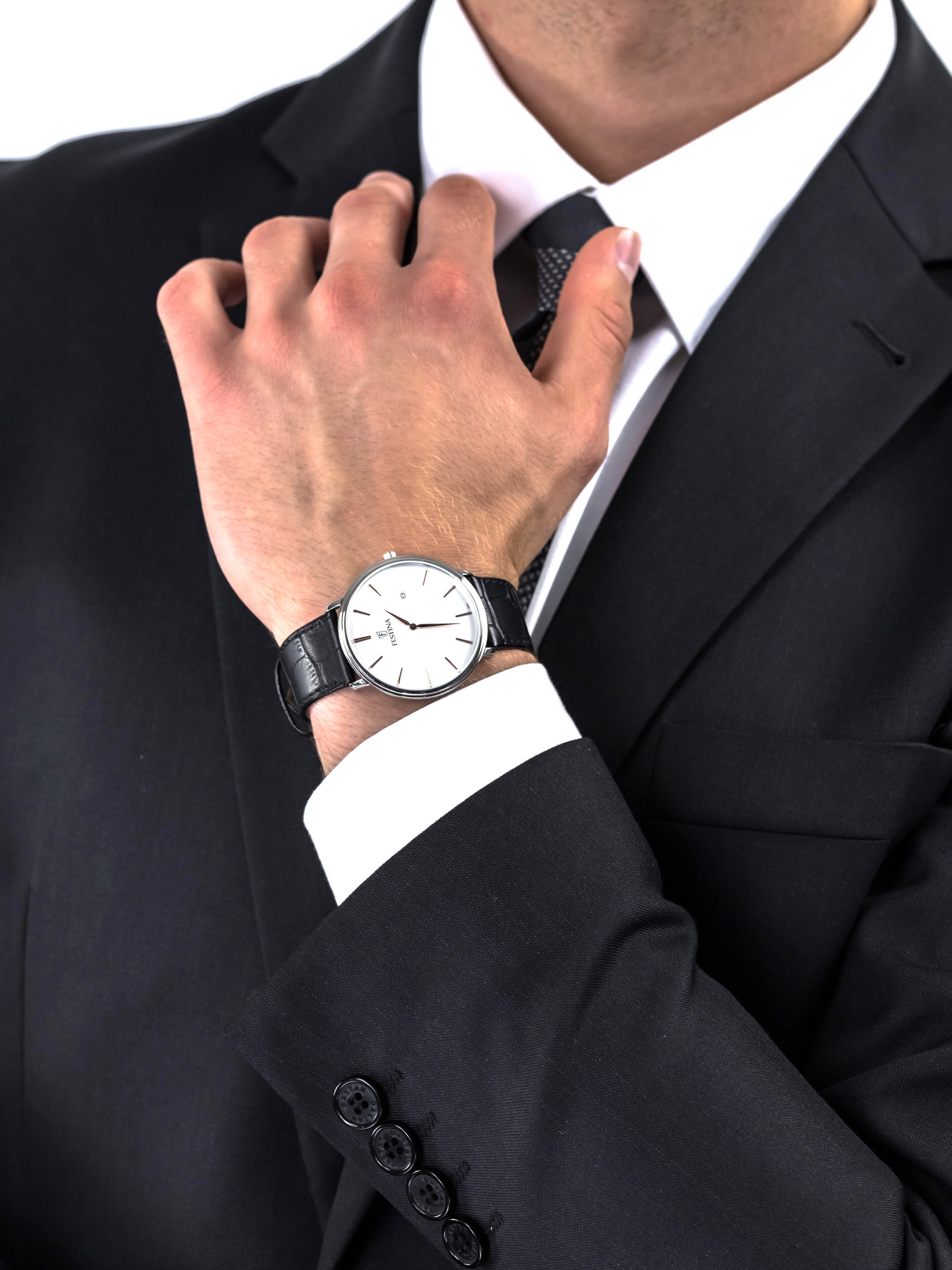 Festina F6839-3 męski zegarek Classic pasek - miniatura 3